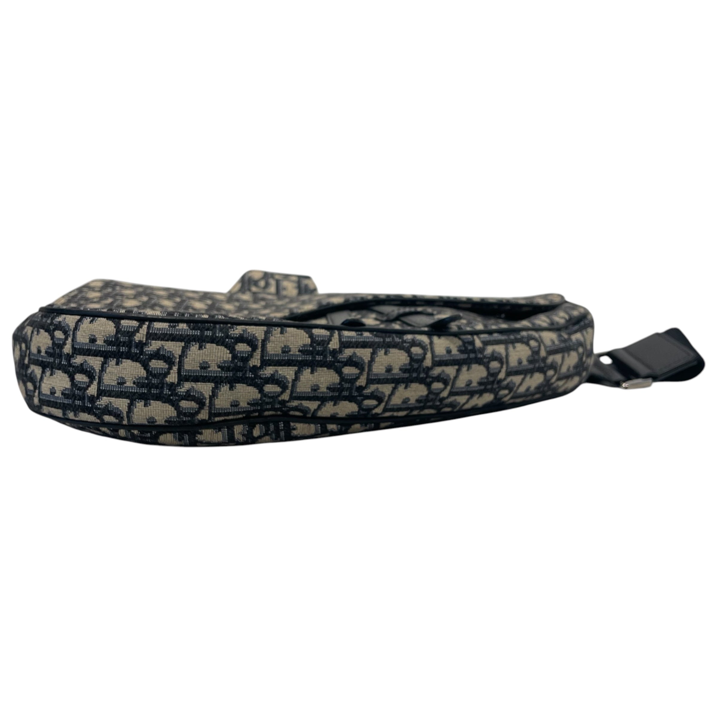 Christian Dior/Cross Body Bag/Monogram/Cotton/NVY/11-BO-1220 view 4