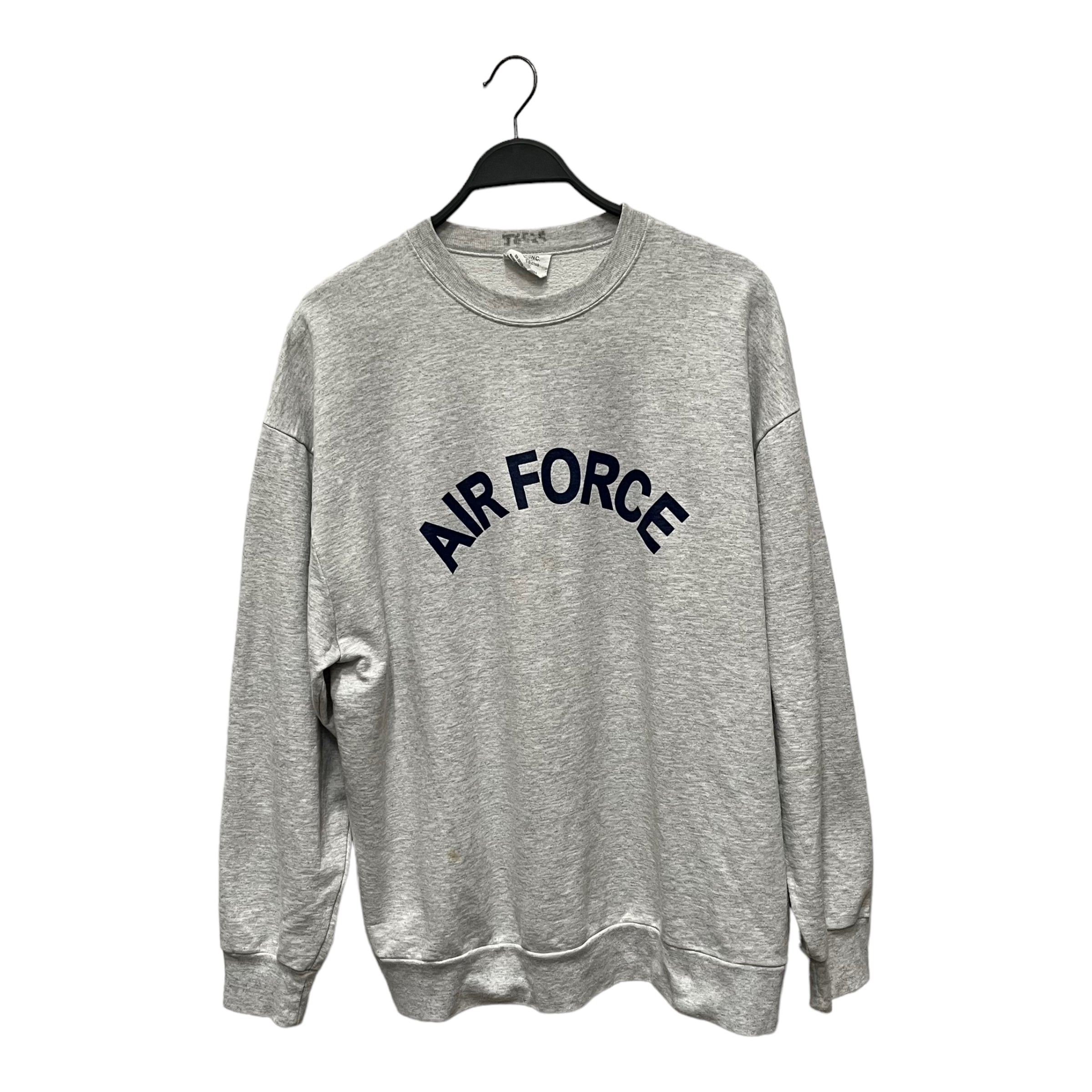 U.S.AIR FORCE/Sweatshirt/L/Gray/Cotton/ view 1