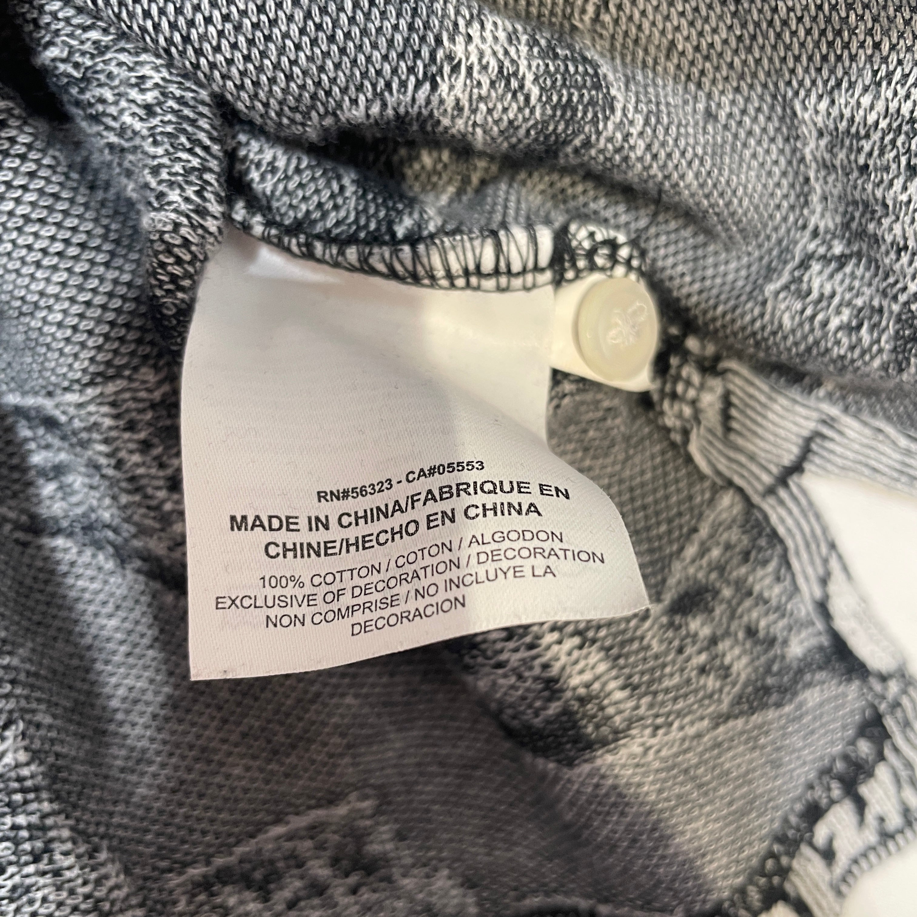 NIKE/Supreme/Polo Shirt/S/Cotton/GRY/All Over Print/ view 4