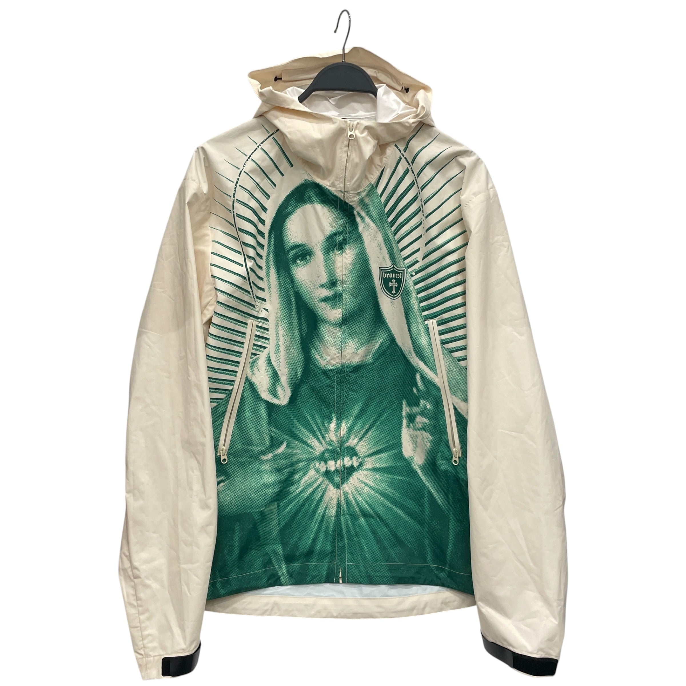 Bravest Studios/Windbreaker/XL/Gore-Tex/GRN/All Over Print/VIRGIN MARY PRINT SHELL JACKET view 1