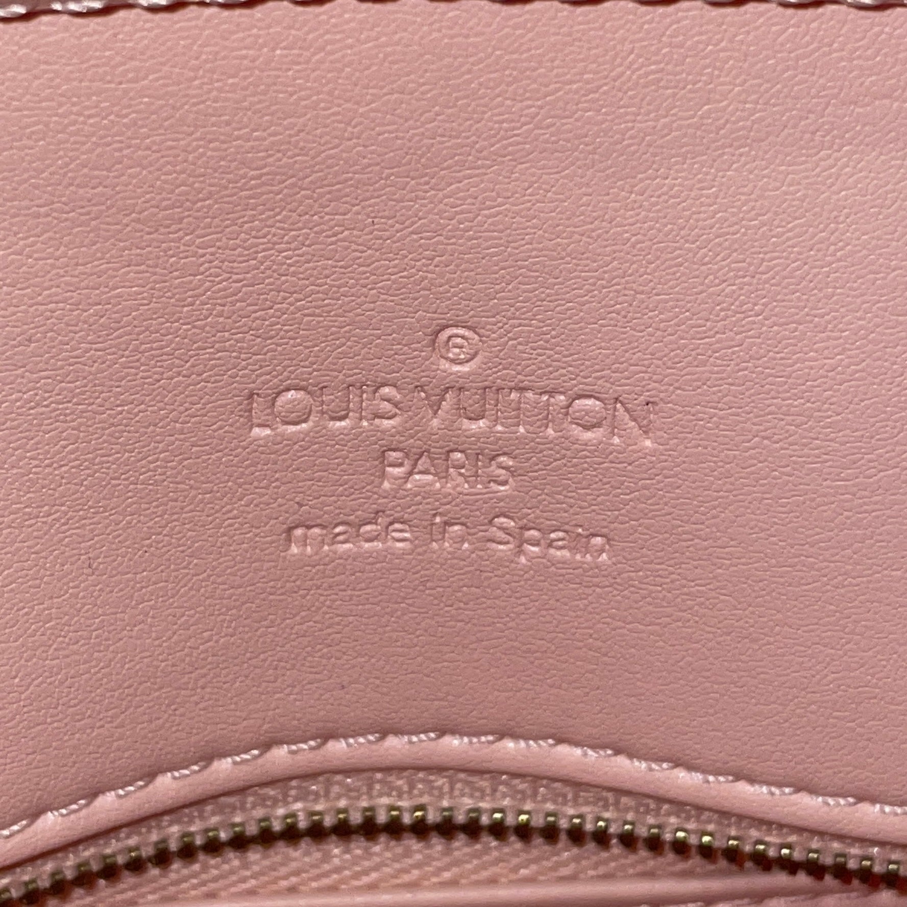 LOUIS VUITTON/Hand Bag/Monogram/Leather/YEL/Vernis Tote view 5