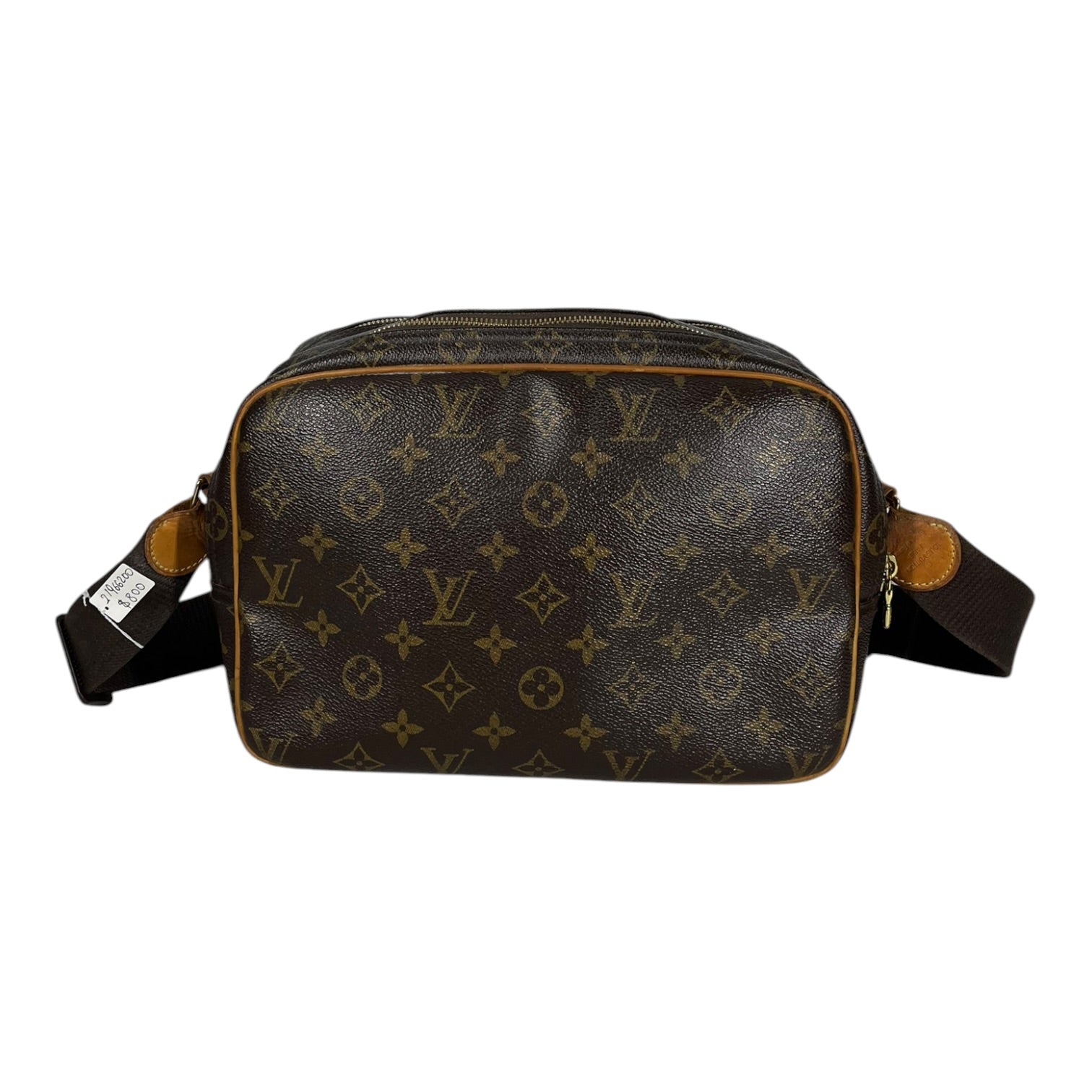 LOUIS VUITTON/Cross Body Bag/Monogram/Leather/BRW/REPORTER PM view 2