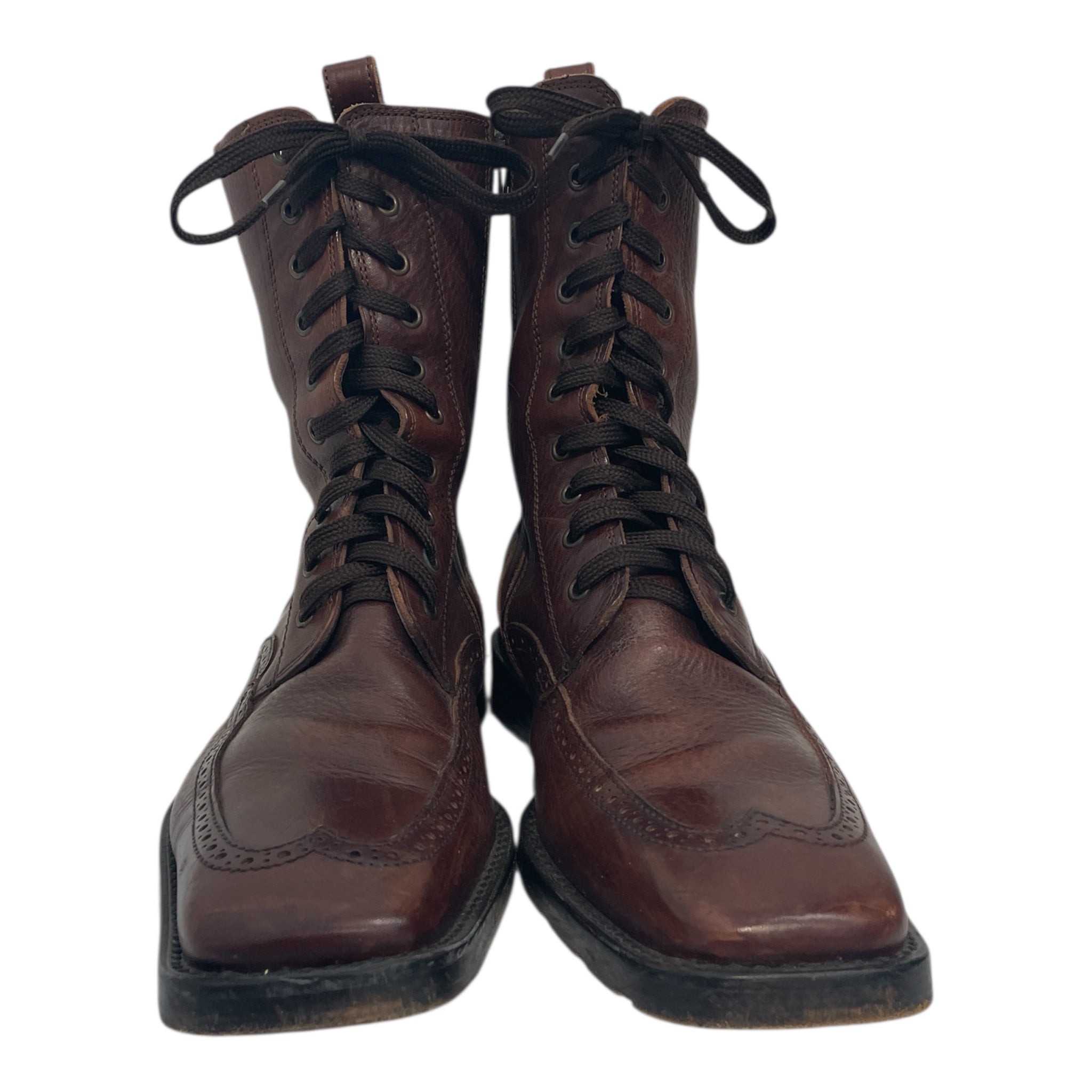 DSQUARED2/Lace Up Boots/EU 43.5/Leather/BRW/OXFORD view 3