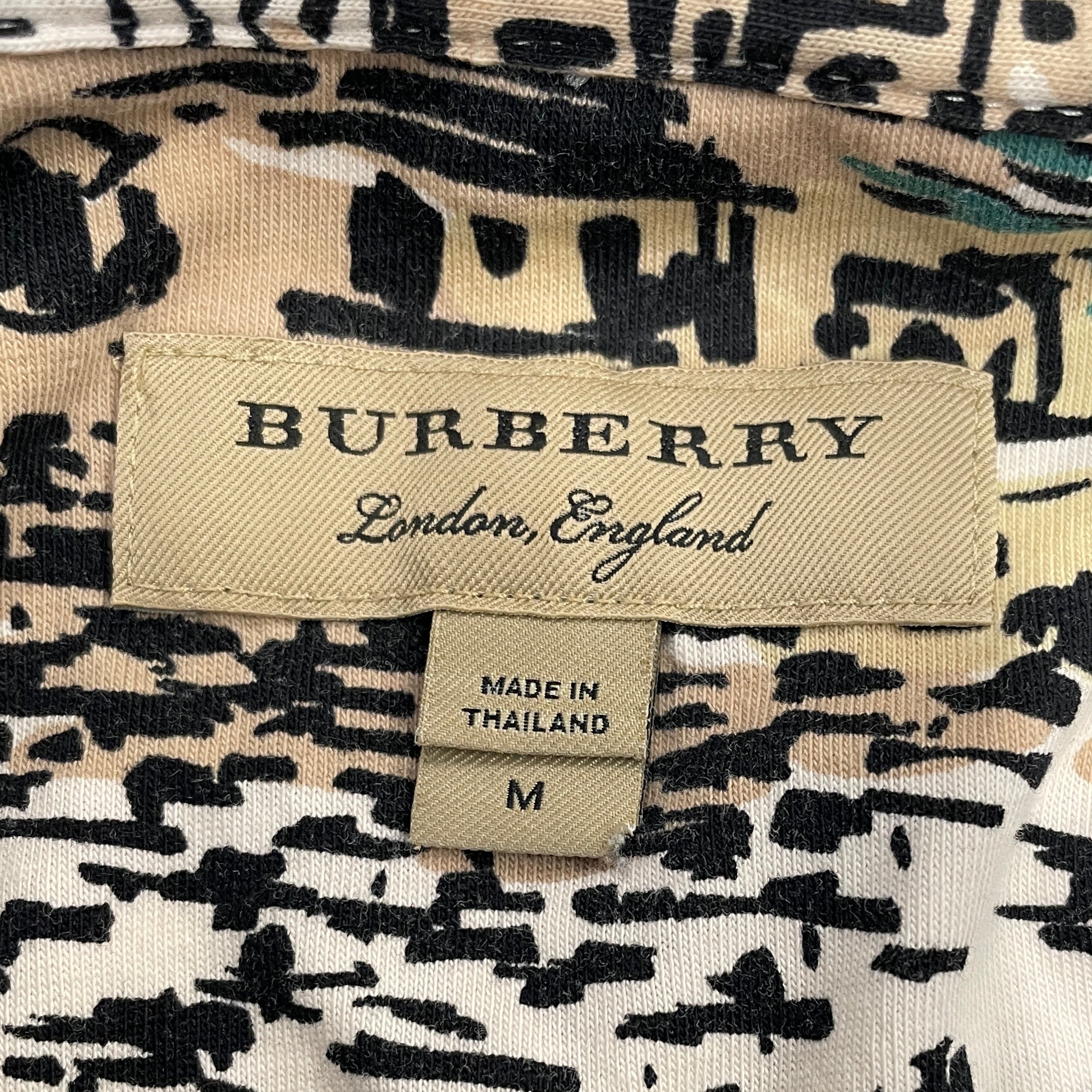 BURBERRY BRIT/Skirt/2/Leopard/Silk/BLK/DOUBLE LAYER SHEER view 3
