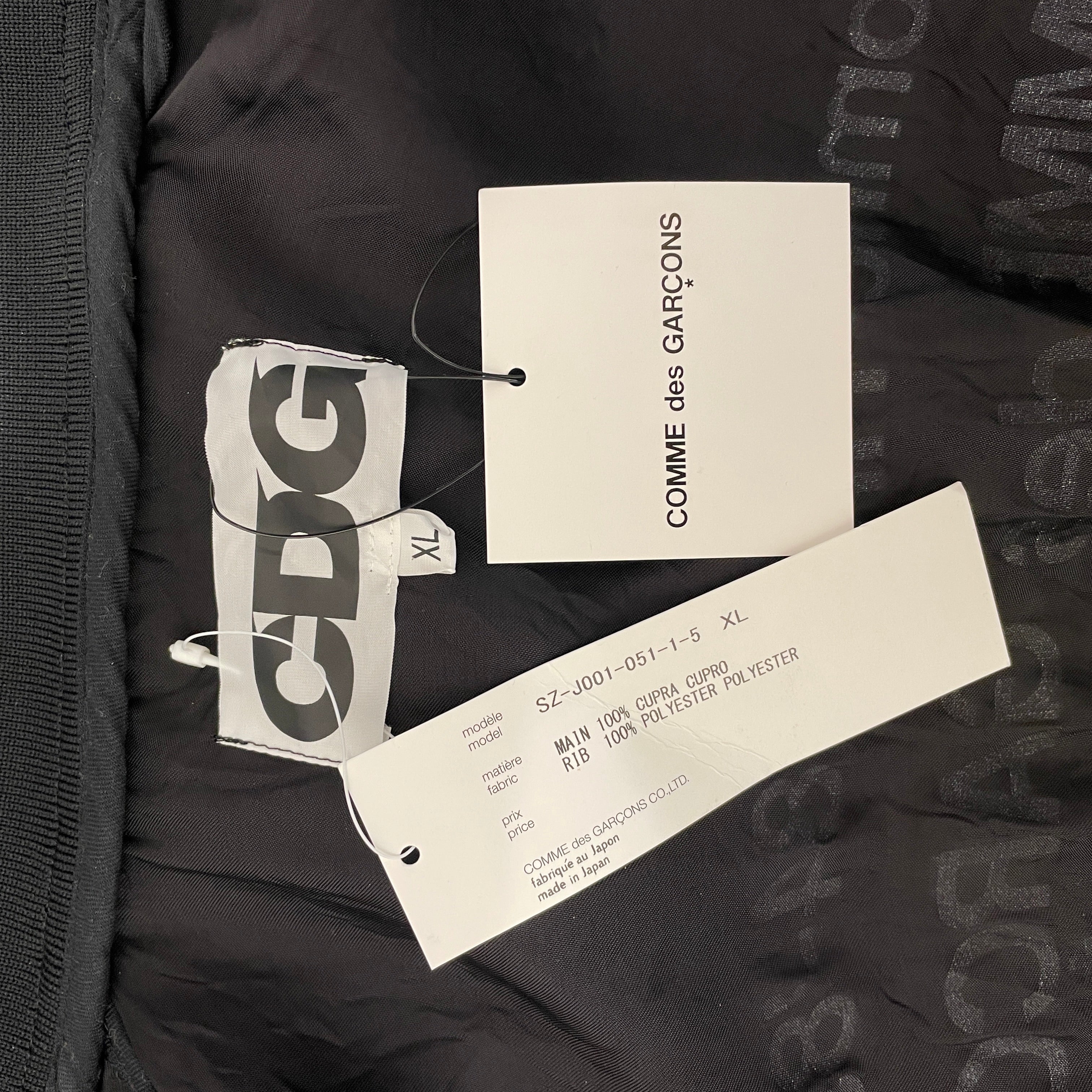 CDG/Blouson/XL/Polyester/BLK/AUTOMNE HIVER view 4