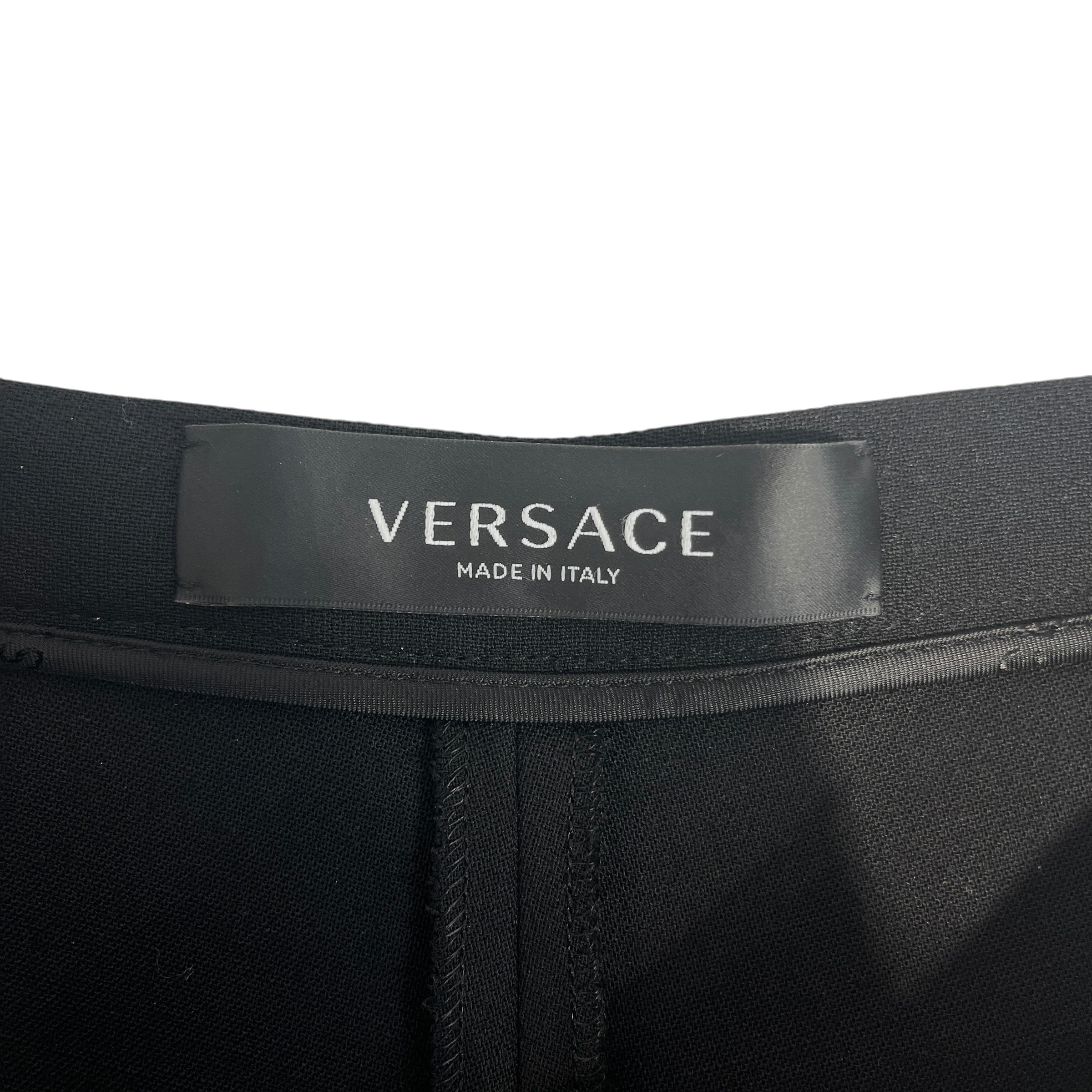 VERSACE/Shorts/38/Nylon/BLK/Tennis short view 3