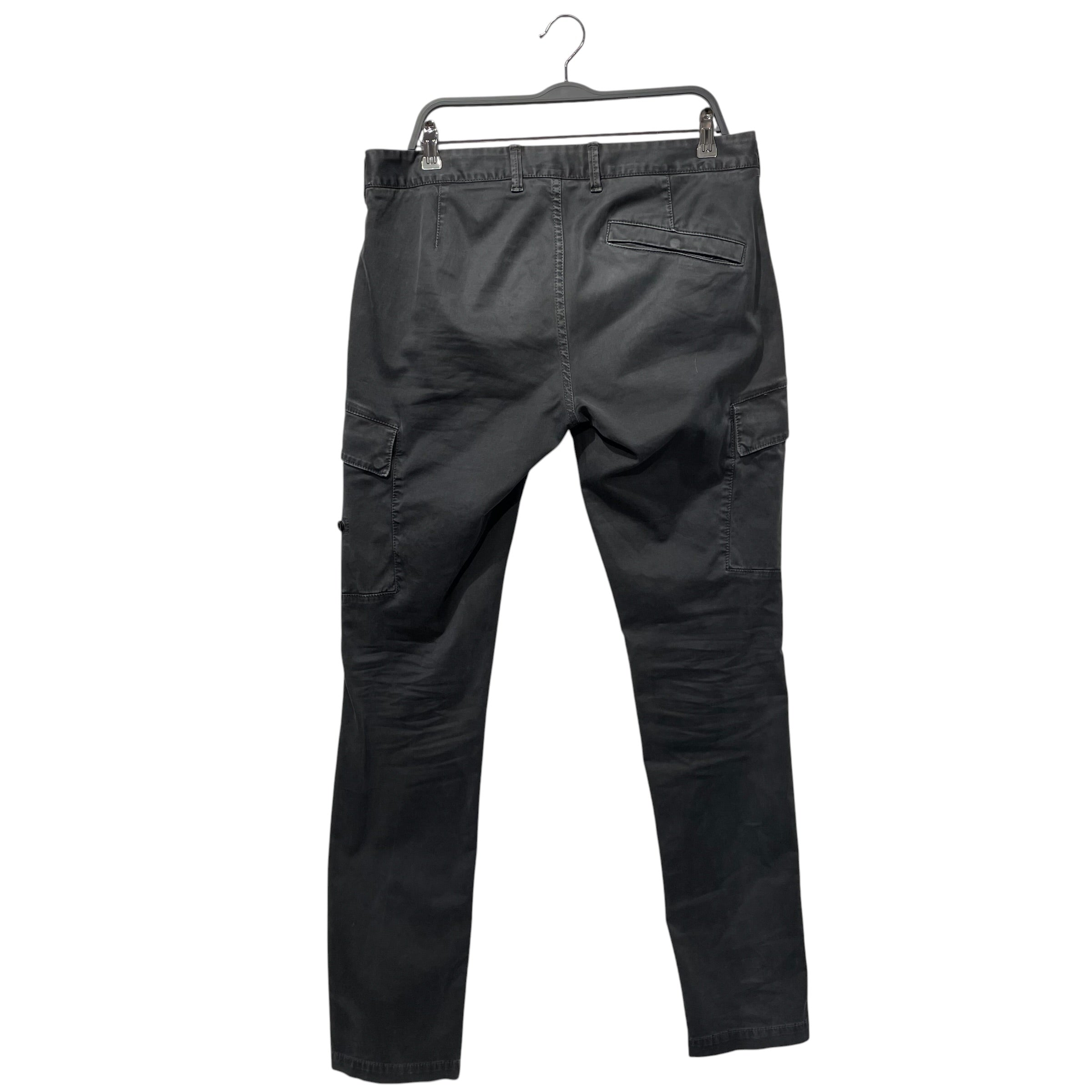 STONE ISLAND/Straight Pants/34/Cotton/GRY/ view 2
