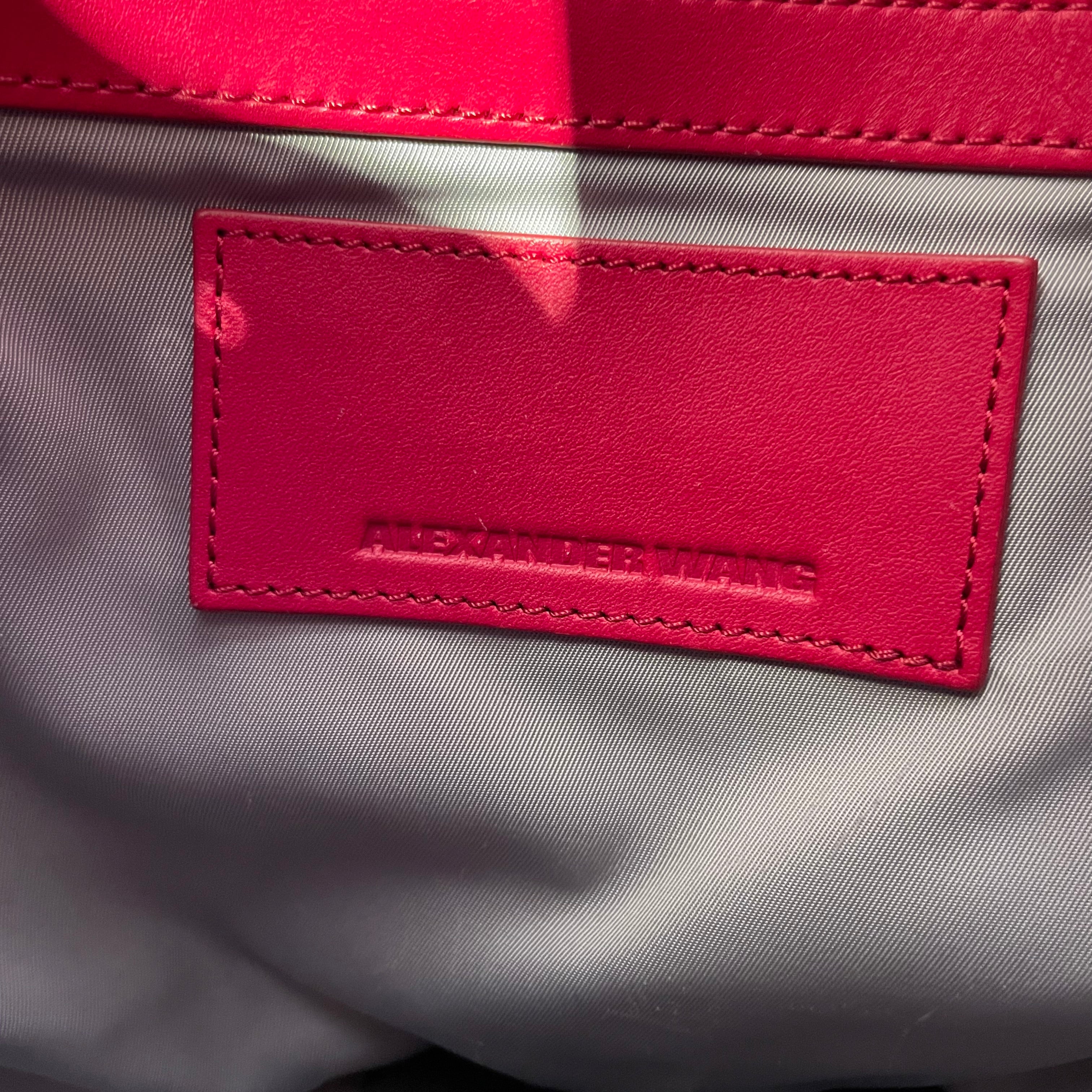 Alexander Wang/Cross Body Bag/Leather/PNK/BUCKET BAG view 5