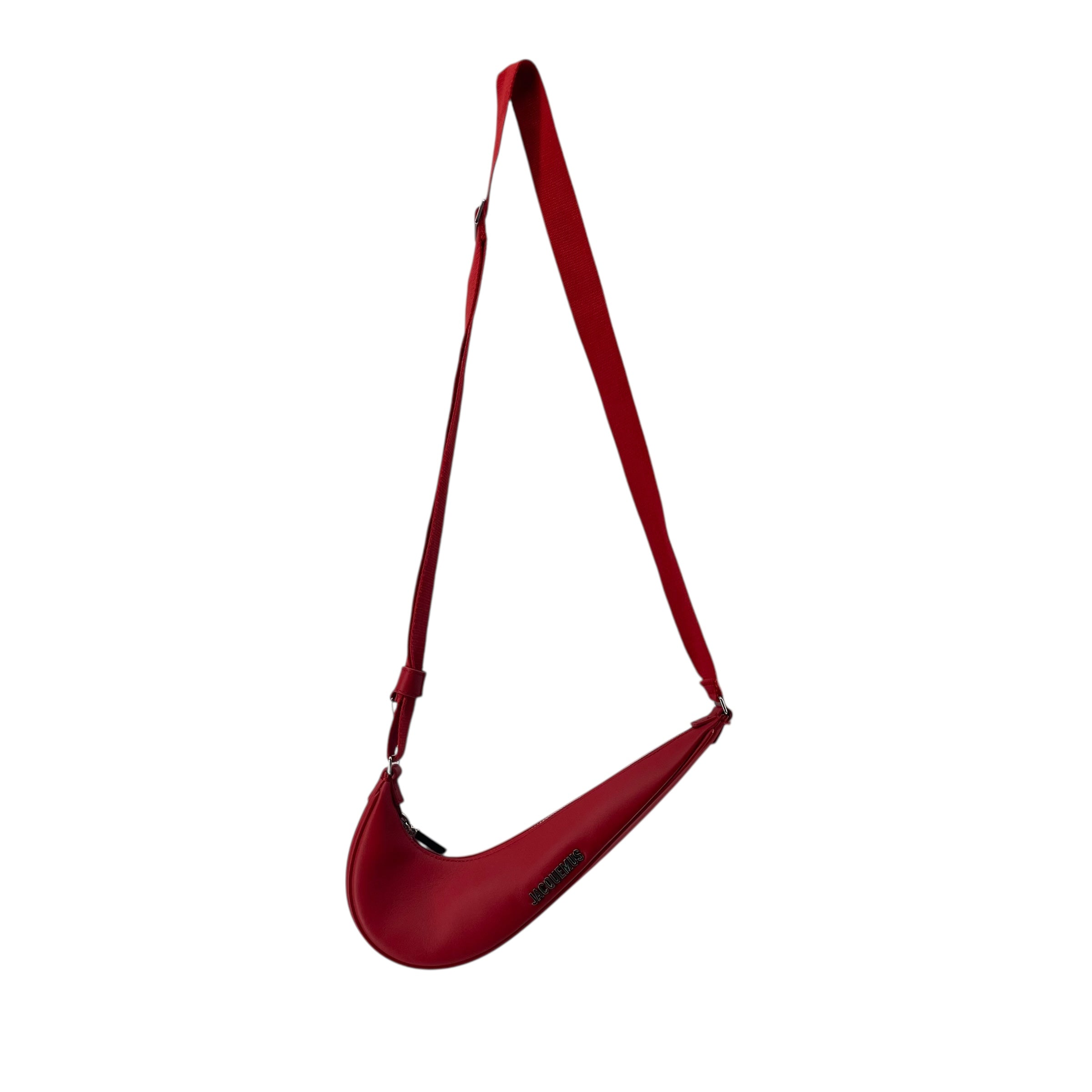 JACQUEMUS/NIKE/Cross Body Bag/Leather/RED/NIKE SYMBOL SWOOSH view 1