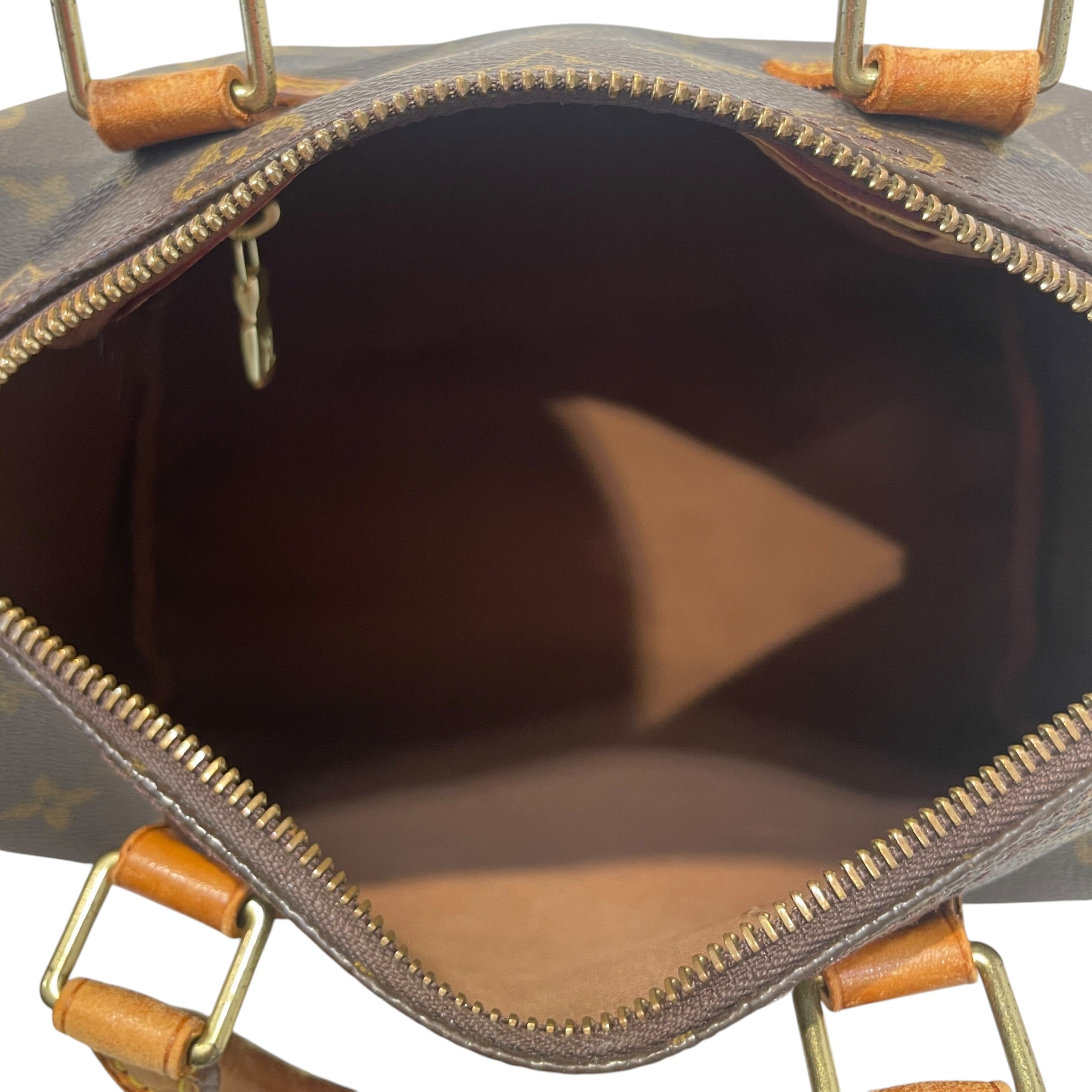LOUIS VUITTON/Hand Bag/Monogram/Leather/BRW/Speedy 30 view 4