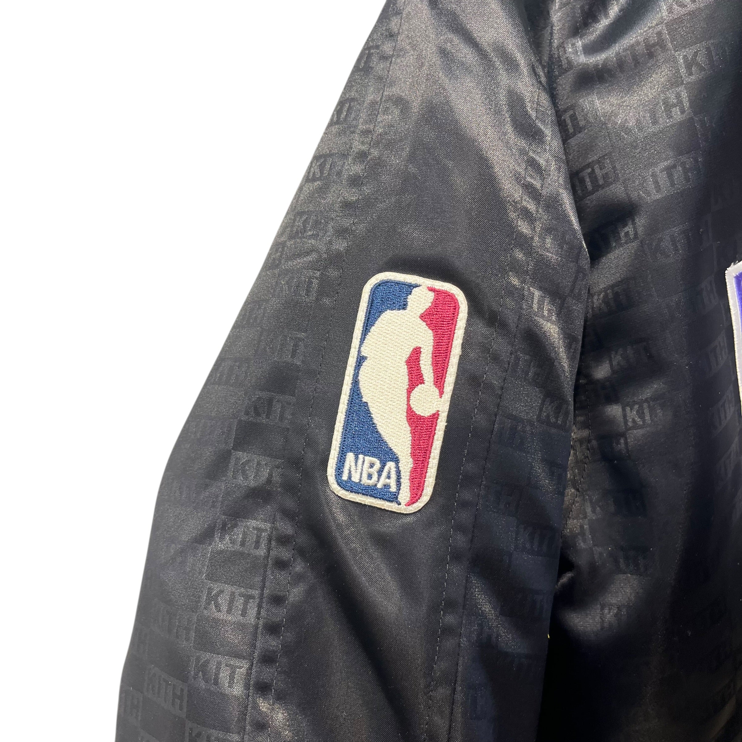 KITH/NBA/Souvenir Jkt/L/Nylon/BLK/All Over Print/KINGS JACKET view 3