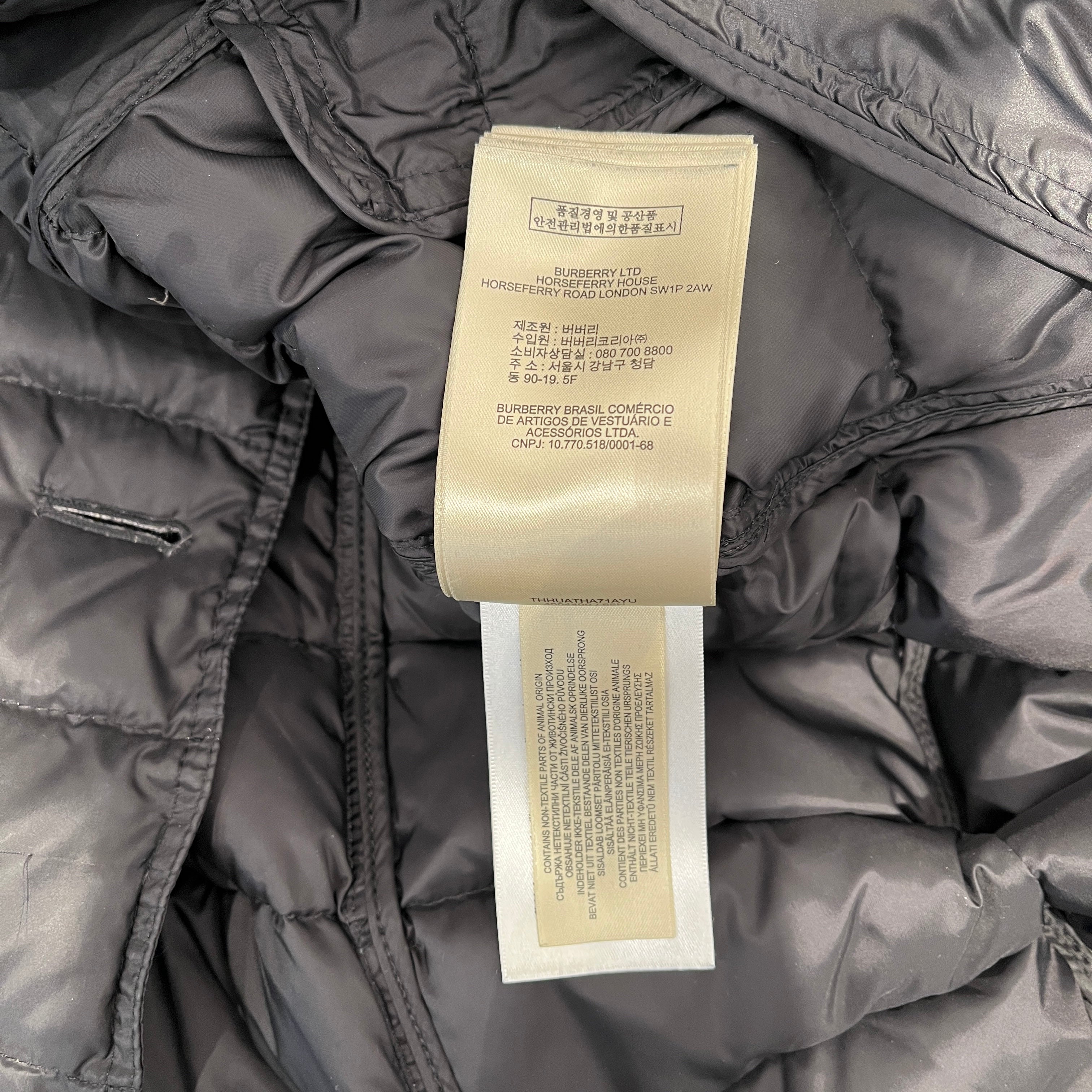 BURBERRY BRIT/Jacket/M/BLK/PUFFER COAT view 11