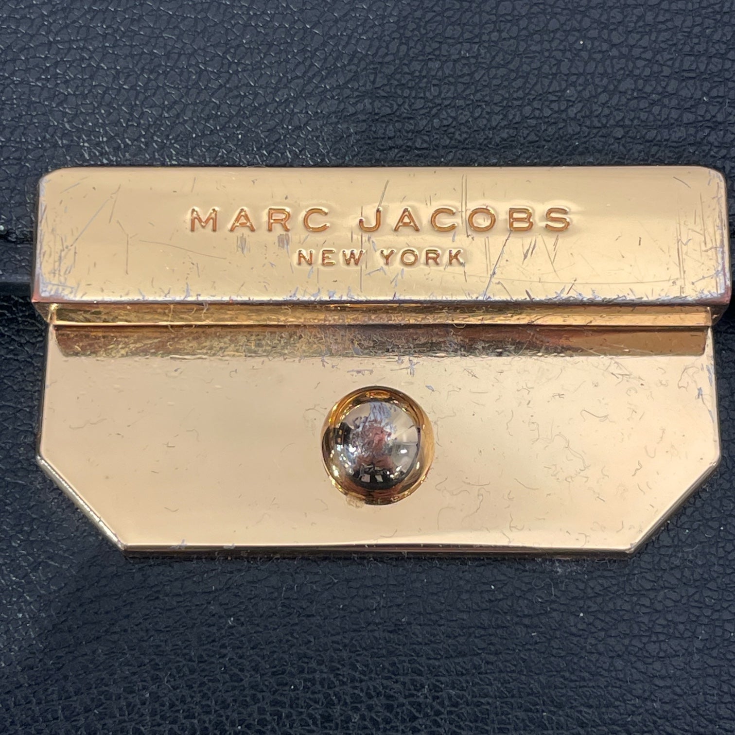 MARC JACOBS/Cross Body Bag/Leather/BLK/MINI RIDER view 4