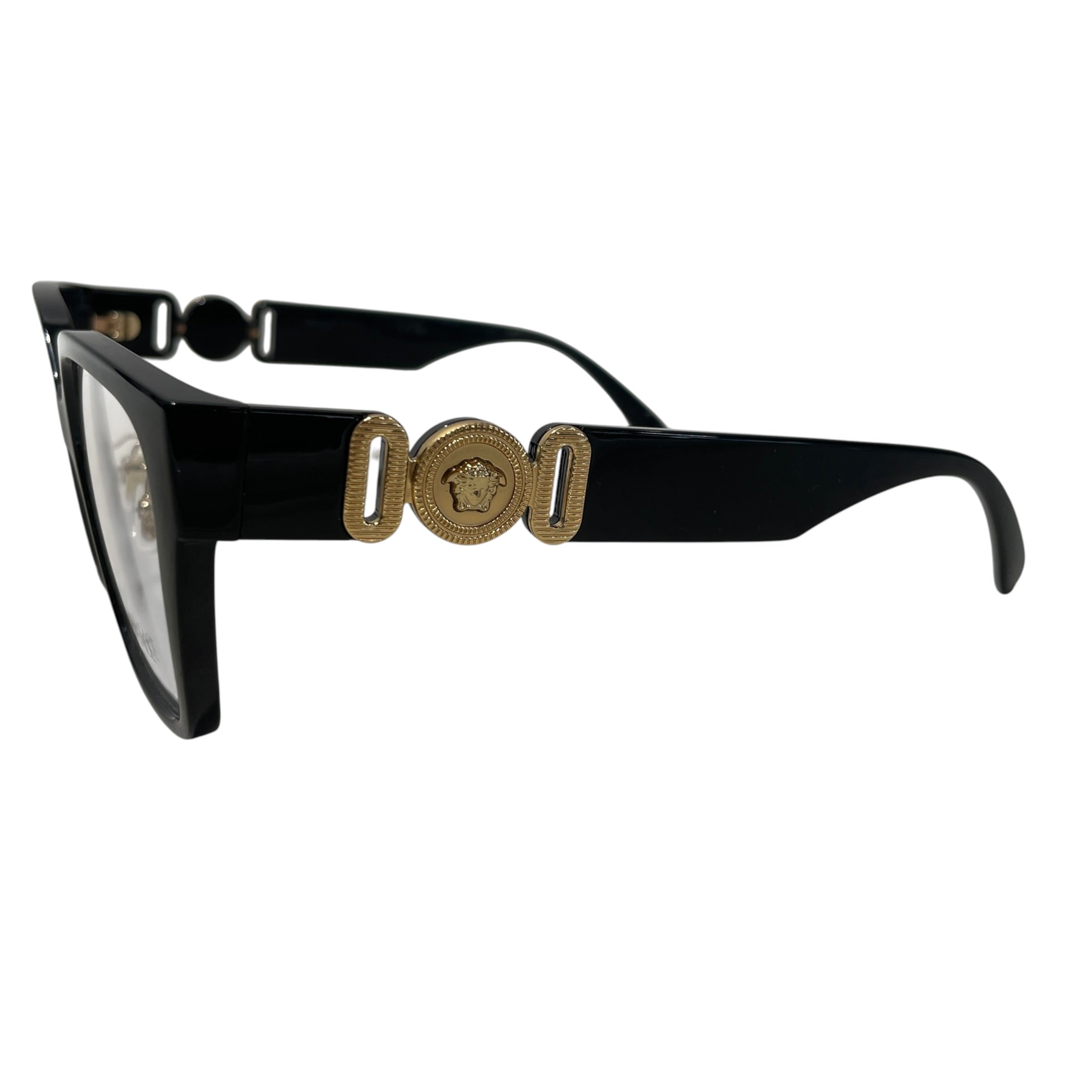 VERSACE/Glasses/Plastic/BLK/L's/ view 2