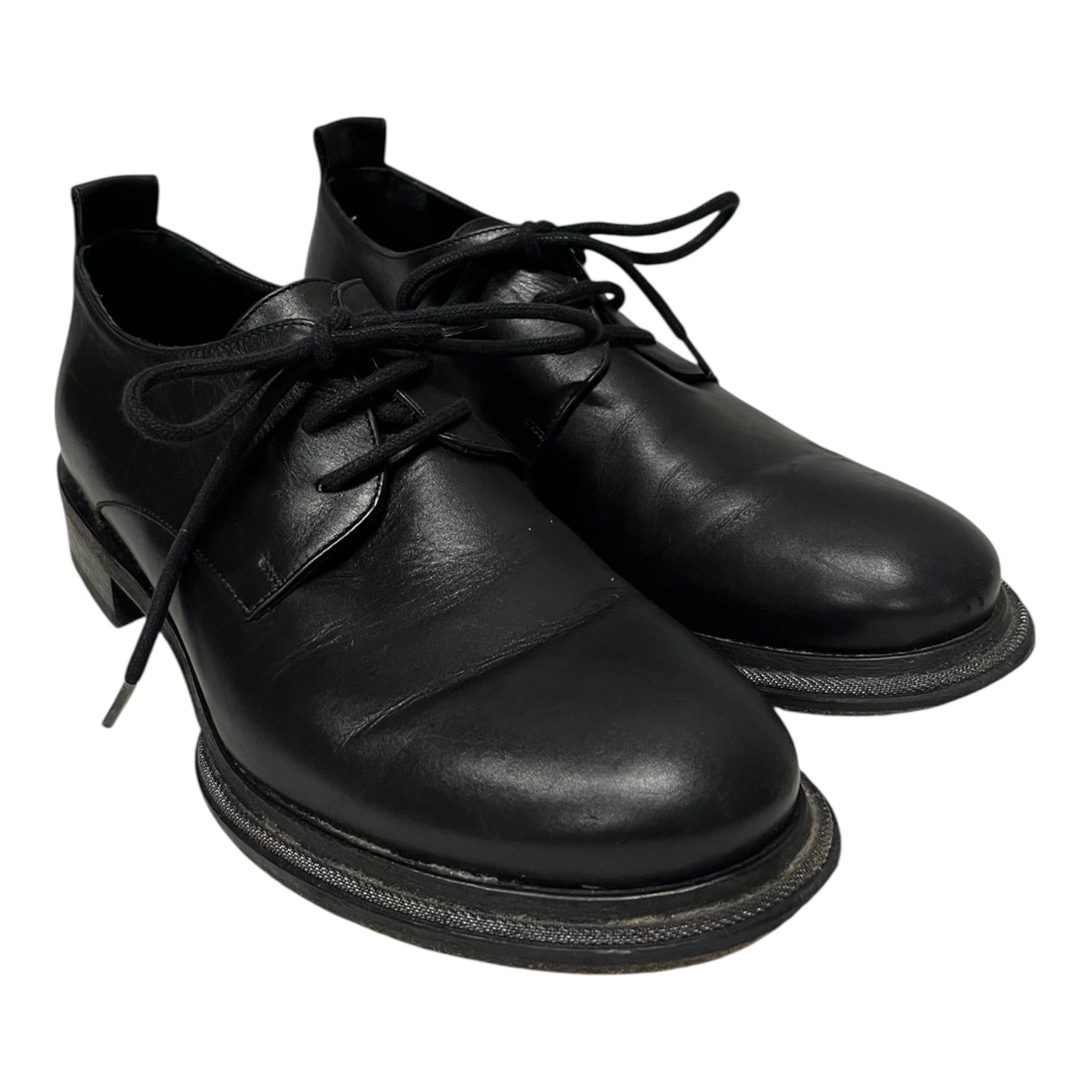 ANN DEMEULEMEESTER/Loafers/EU 37/Leather/BLK/ view 1