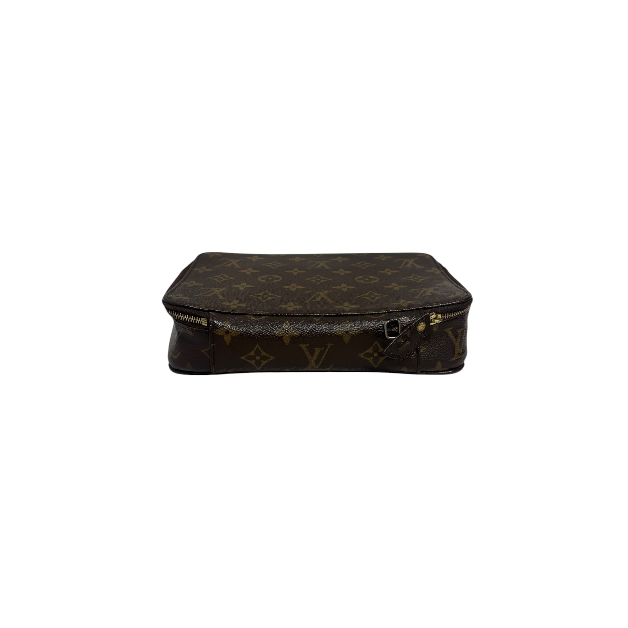 LOUIS VUITTON/Bag/Monogram/Leather/BRW/JEWELRY BAG MI0064 view 3