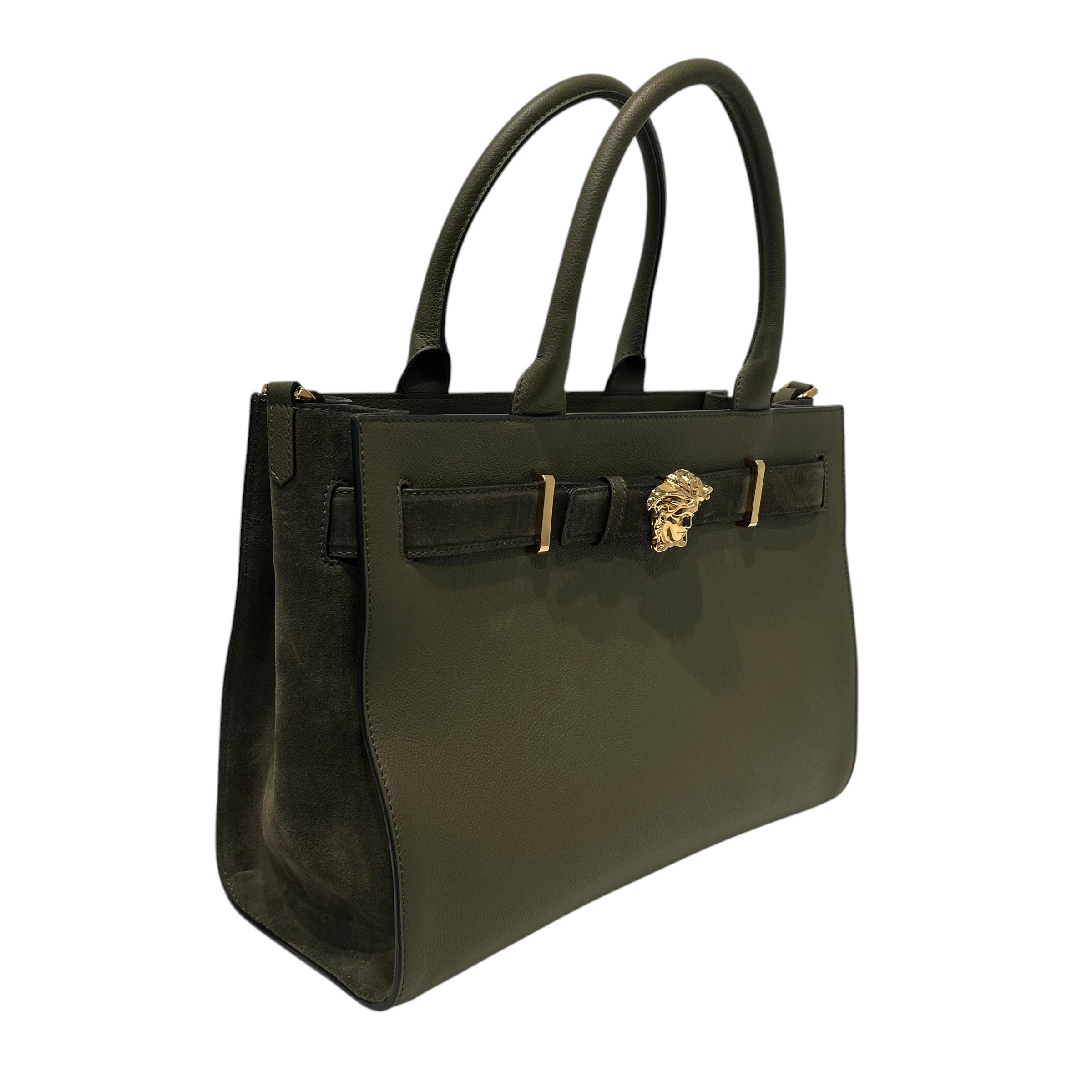 VERSACE/Cross Body Bag/Leather/GRN/ view 7
