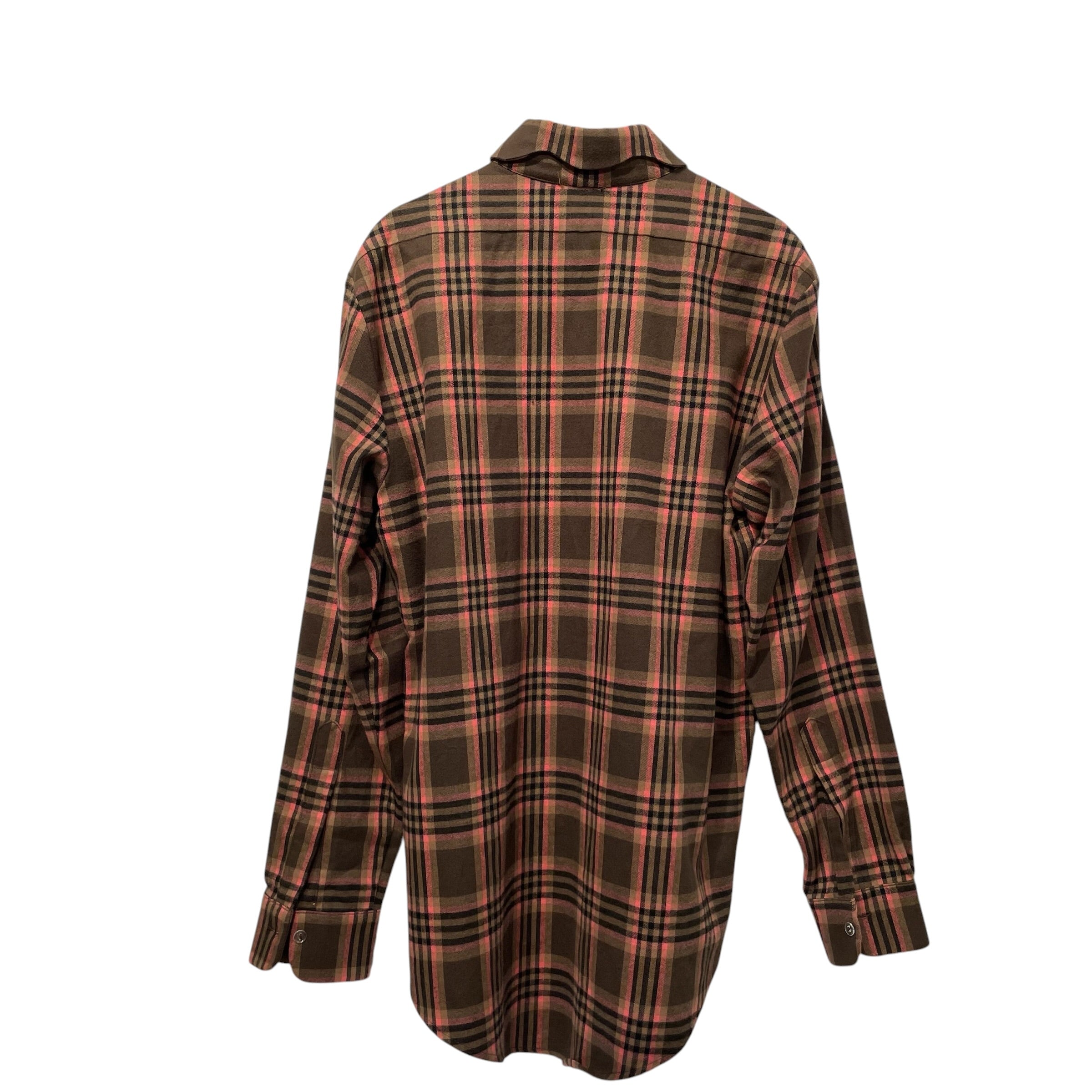 Collina Strada/Flannel Shirt/S/Stripe/Cotton/MLT/BROWN PINK PLAID view 2