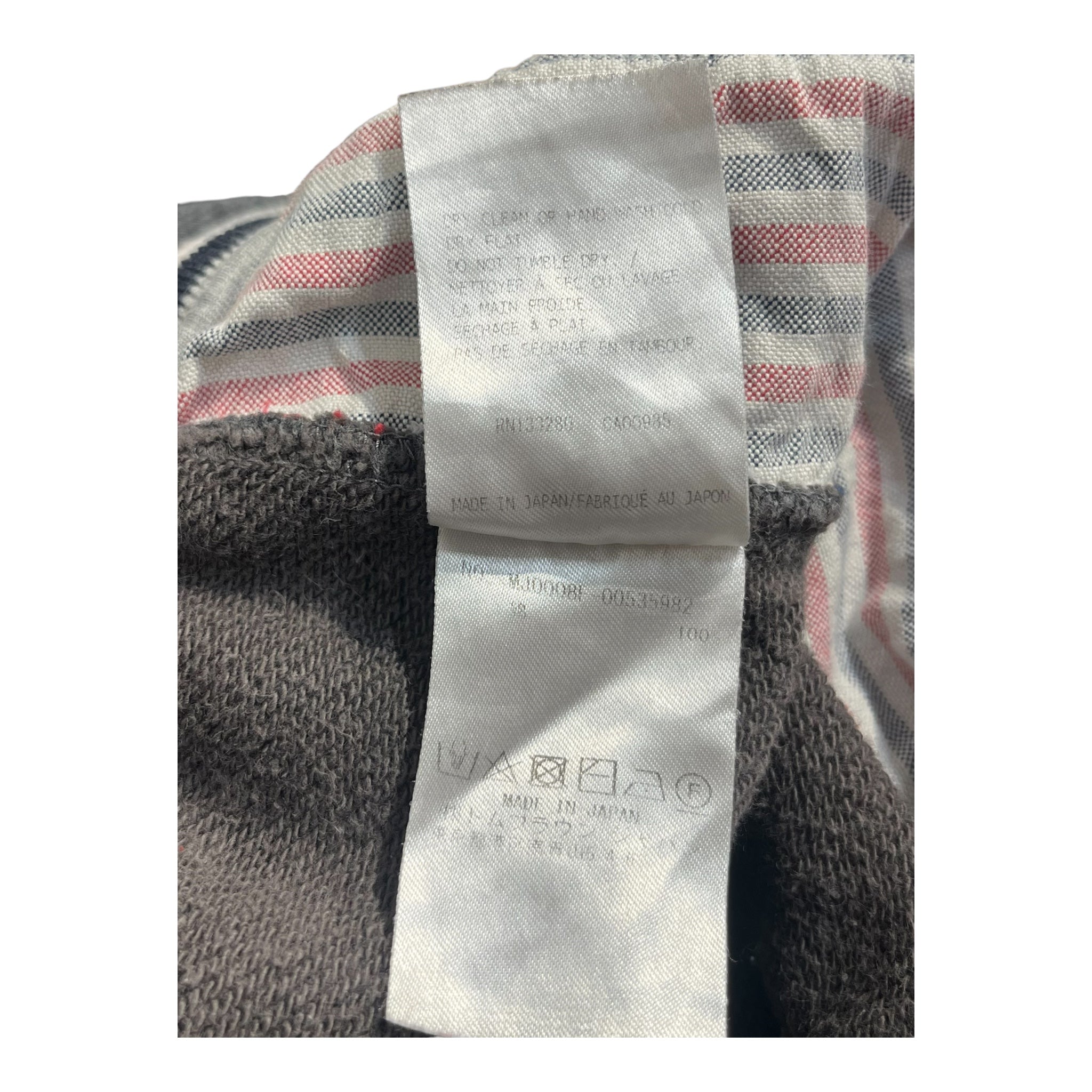 THOM BROWNE. NEW YORK/Pants/4/Cotton/GRY/TWO TONE GRY view 5