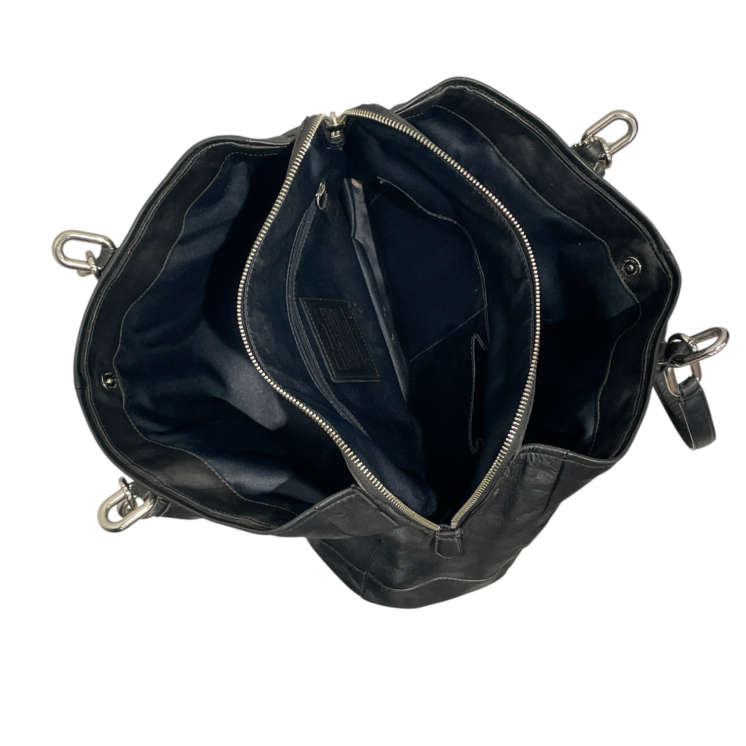 COACH/Hand Bag/Leather/BLK/CHELSEA JAYDEN view 4