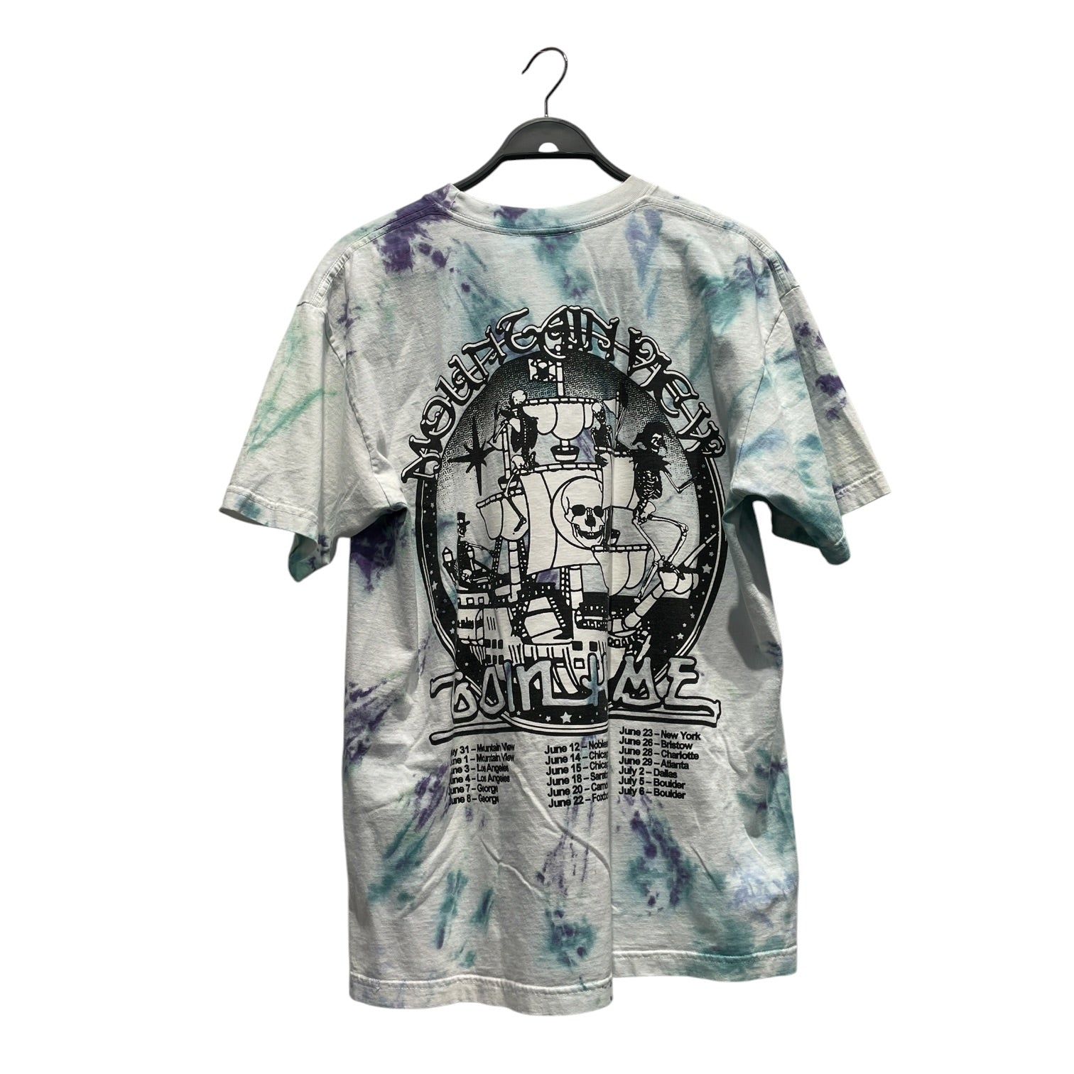 Online Ceramics/T-Shirt/L/Cotton/MLT/All Over Print/Company Trip Tie dye view 2