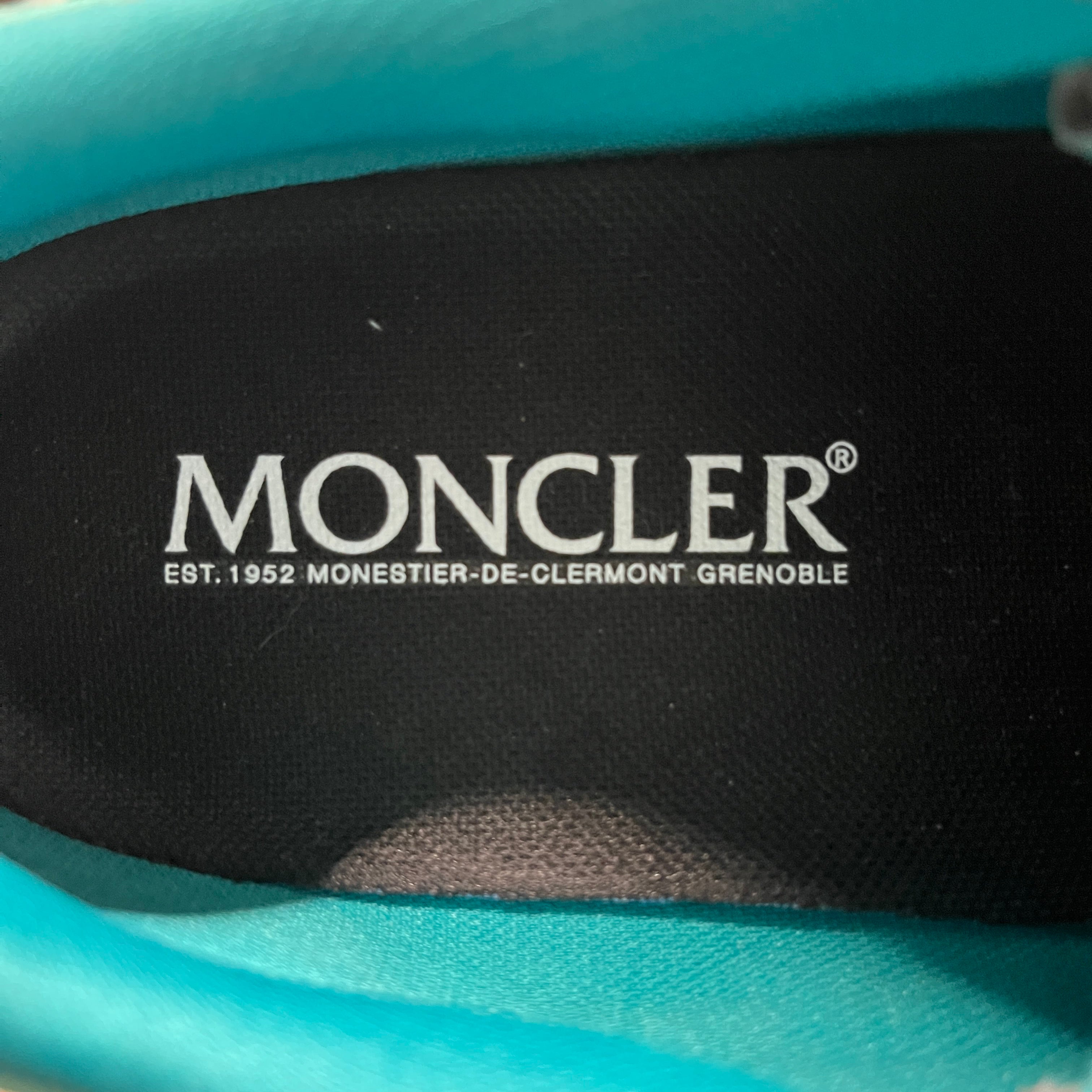 MONCLER/Low-Sneakers/EU 38/Cotton/BLU/ view 3