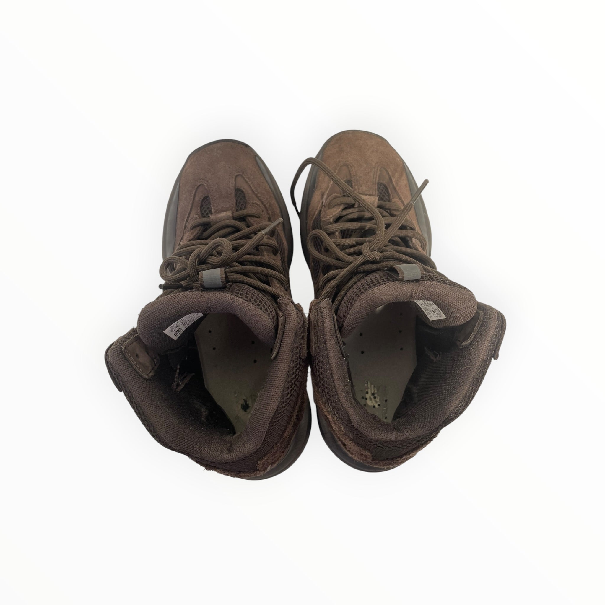 adidas/YEEZY/Lace Up Boots/US 9/Leather/BRW/Desert Boot Oil view 3