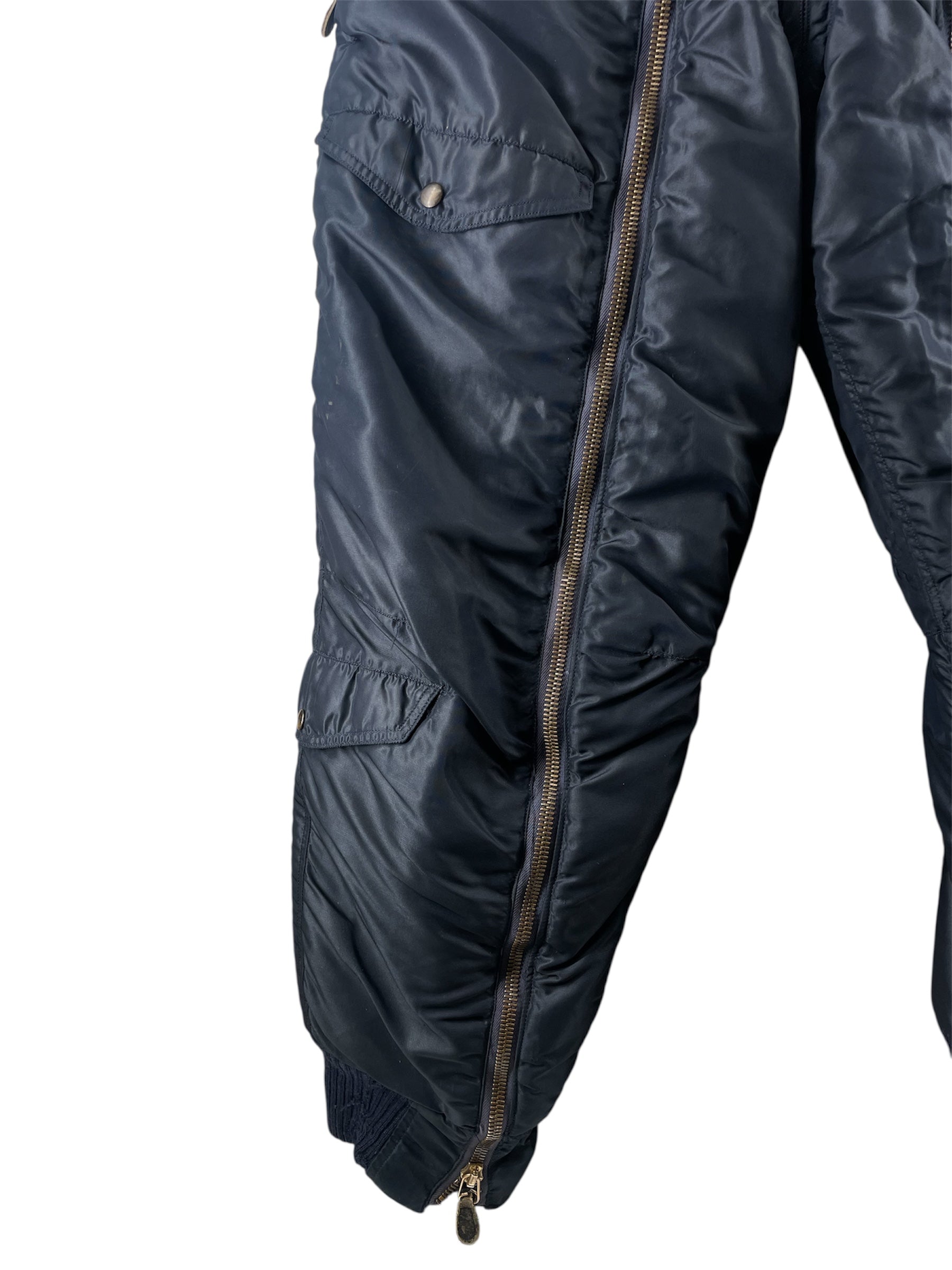 GROTURE/Bottoms/36/Nylon/NVY/Joggers/FULL ZIP FLIGHT PANT view 5