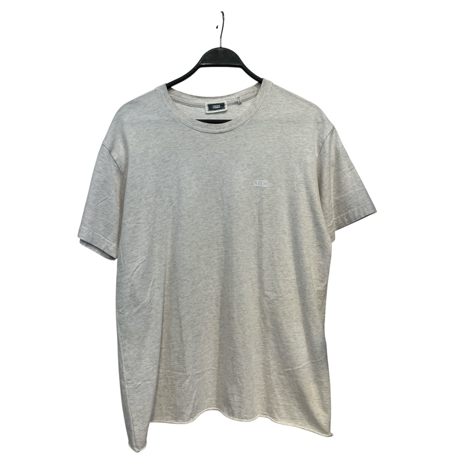 KITH/Sweatshirt/S/Cotton/CRM/NAVY BLUE LOGO view 1