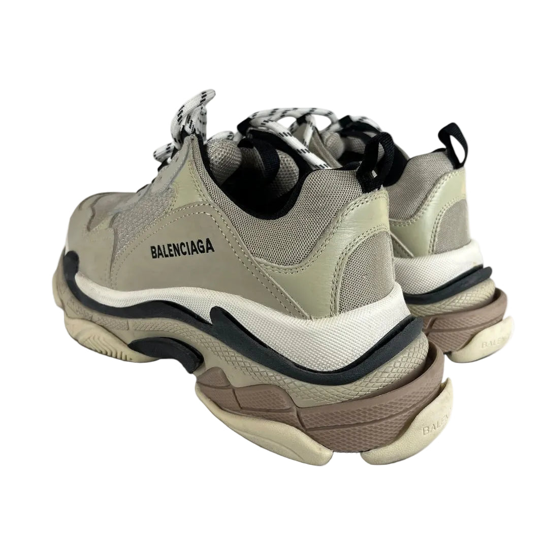 BALENCIAGA/Low-Sneakers/EU 42/GRY/TRIPLE S BEIGE BLACK view 2