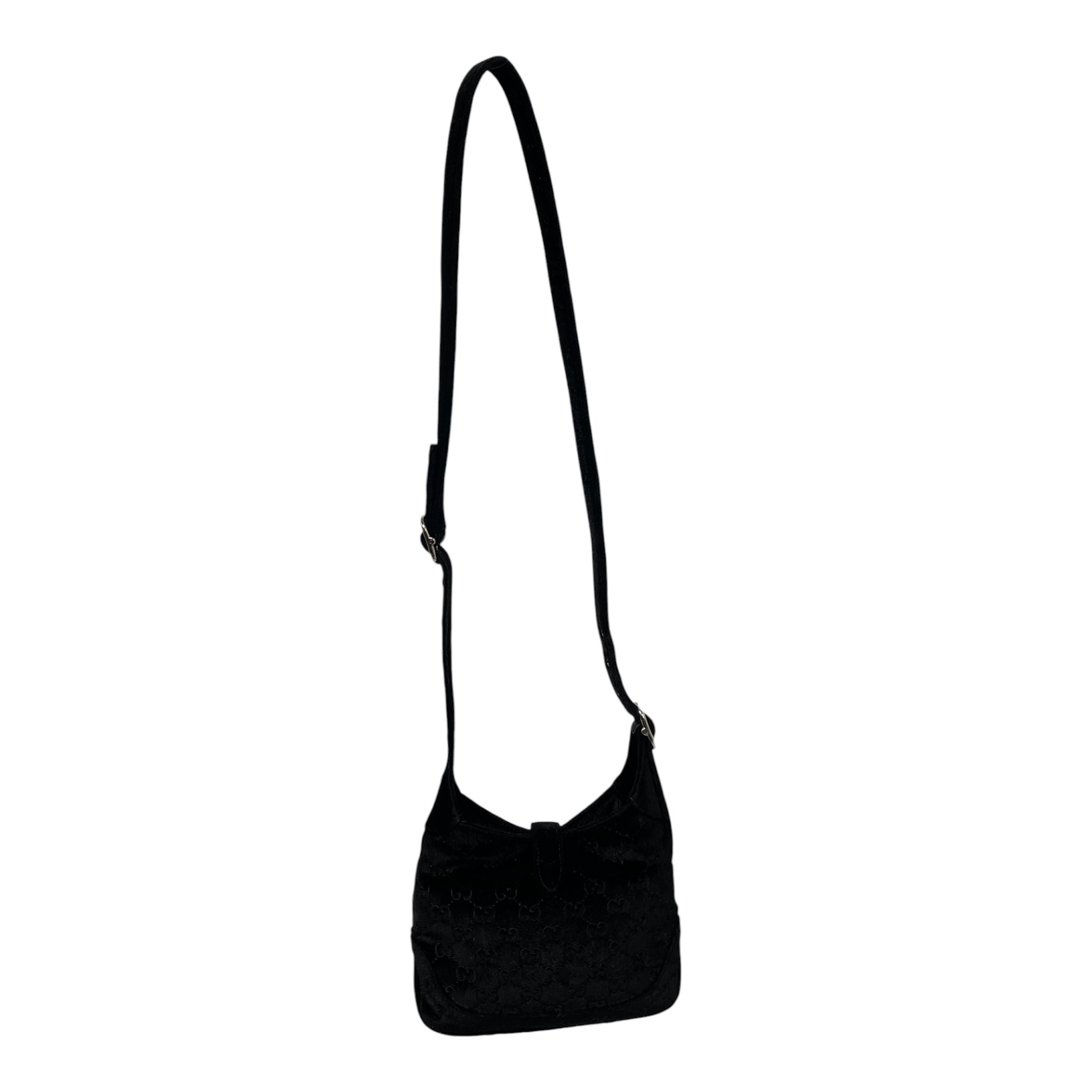 GUCCI/Hand Bag/Velour/BLK/SMALL JACKIE 1961 BAG view 8