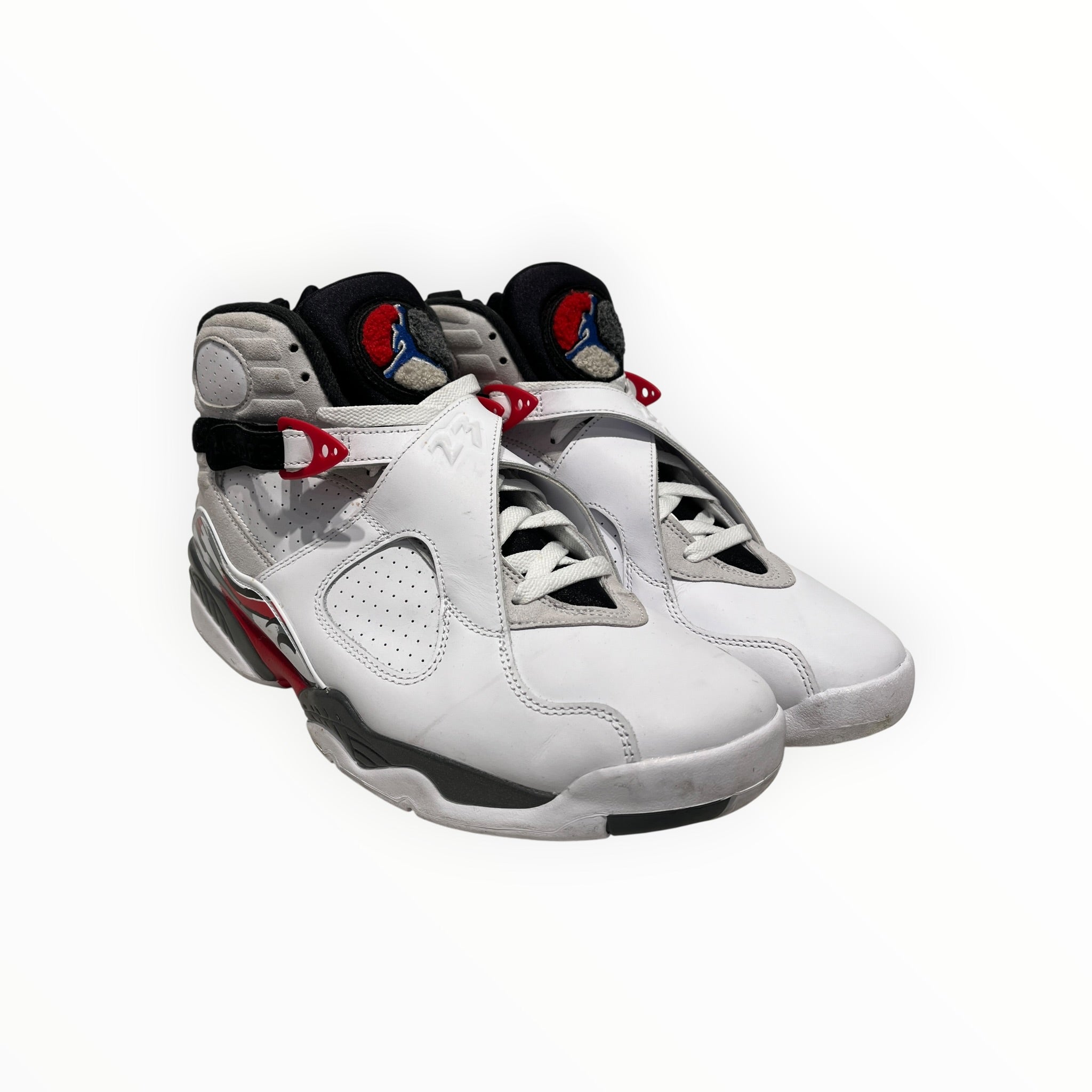 NIKE/Hi-Sneakers/US 10.5/WHT/WHT BLK TRUE RED JORDAN 8 view 1