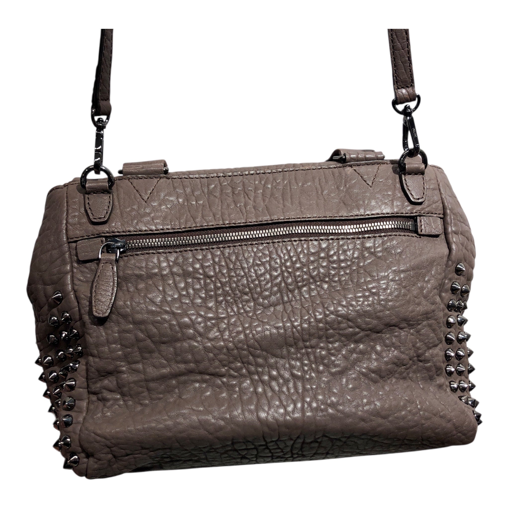 MCM/Cross Body Bag/Leather/GRY/ view 3