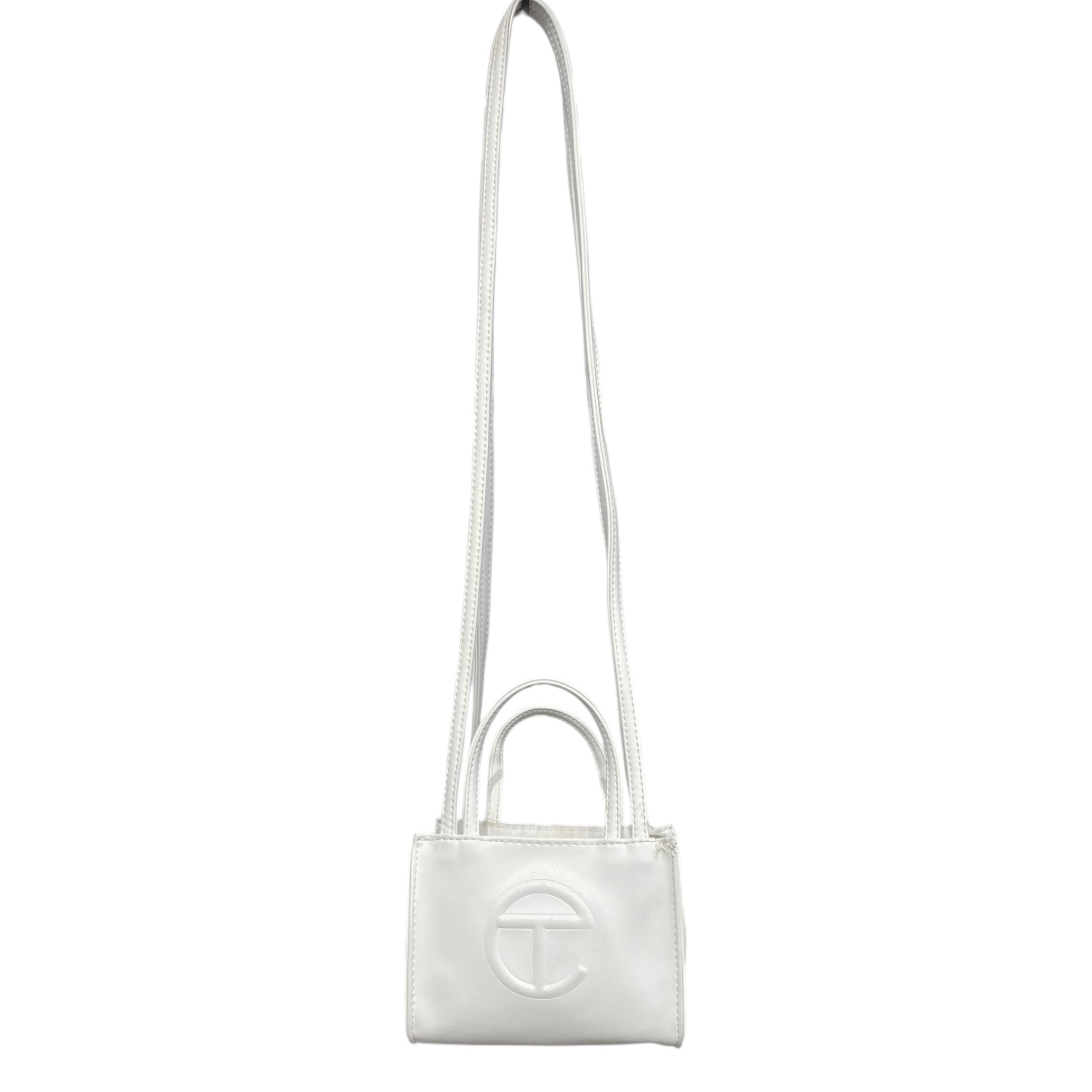 Telfar/Cross Body Bag/OS/Leather/WHT/ view 1