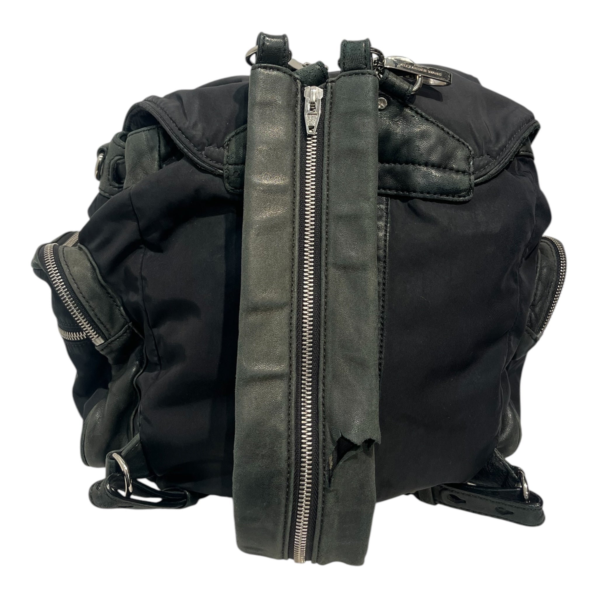 Alexander Wang/Bag/Leather/GRN/MULTI ZIP BACKPACK/SIDEBAG view 2