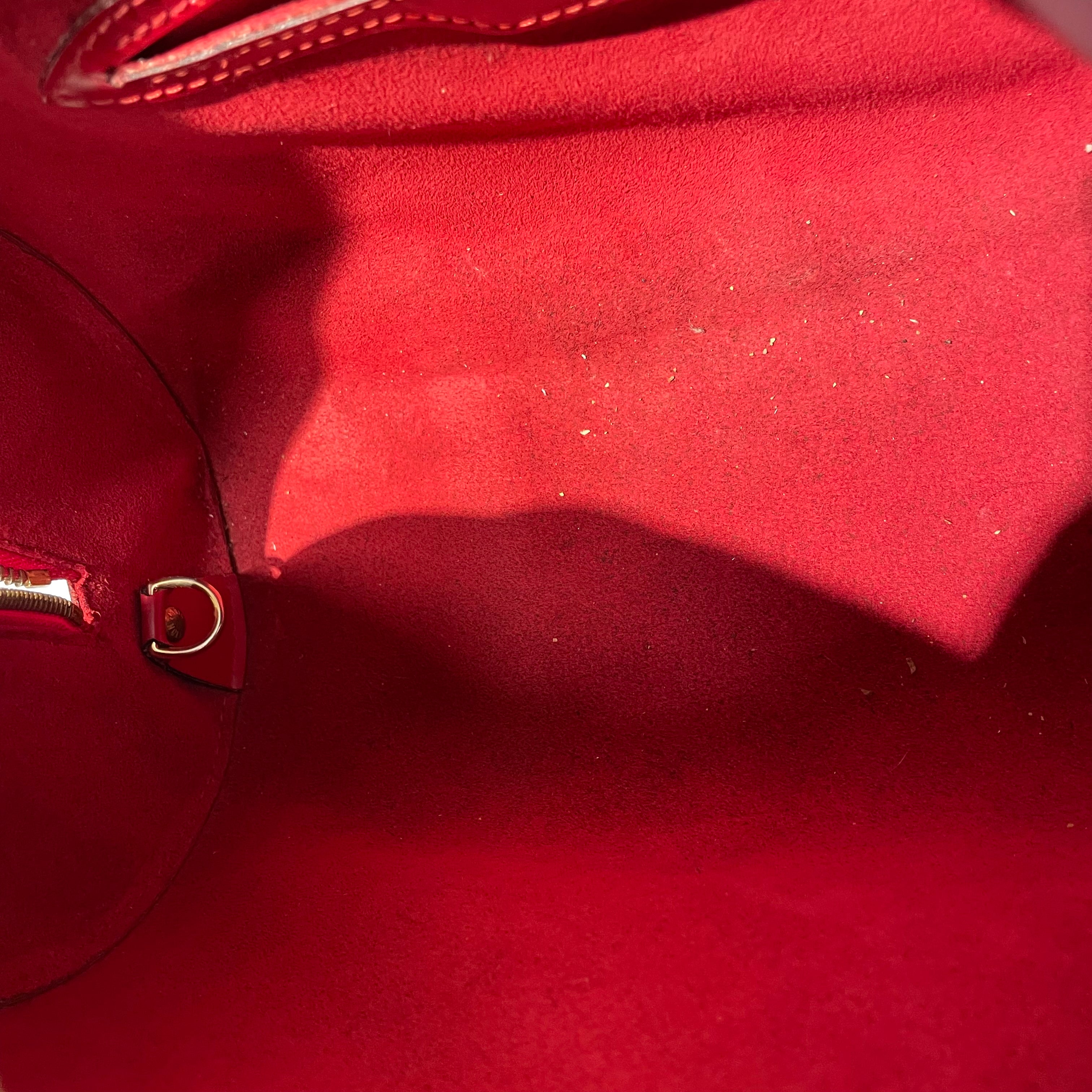 LOUIS VUITTON/Bag/Leather/RED/epi leather view 4
