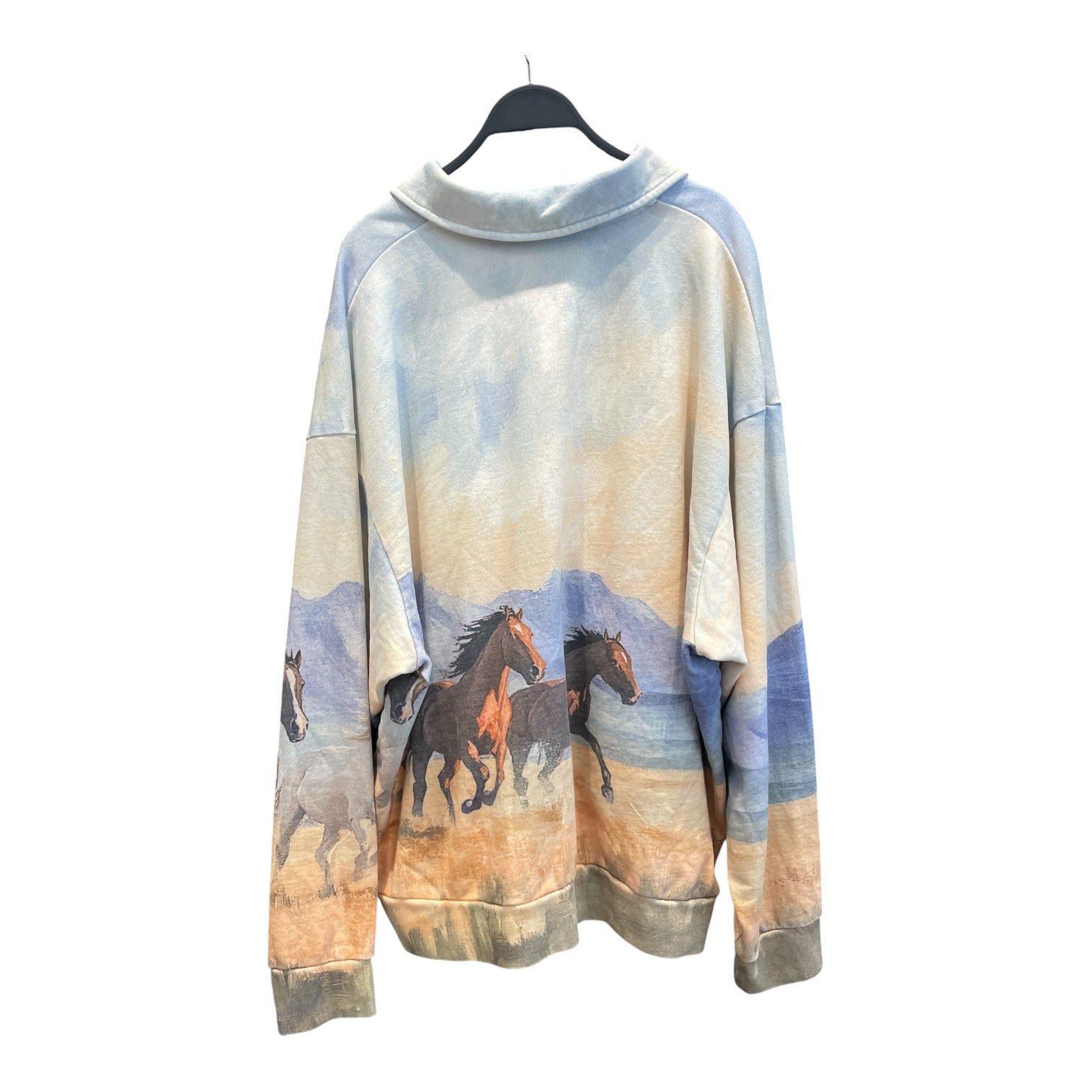 KITH/Sweatshirt/XXL/All Over Print/Cotton/MLT/HORSEPRINT / EMBROIDERED LOGO view 2
