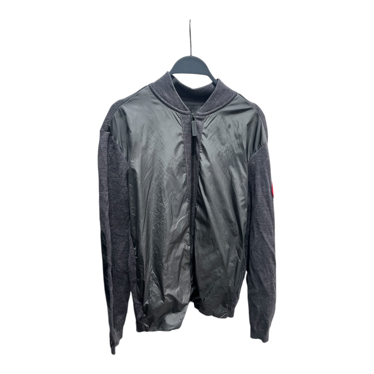 CANADA GOOSE/Jacket/L/GRY/Wool/Nylon zip view 1