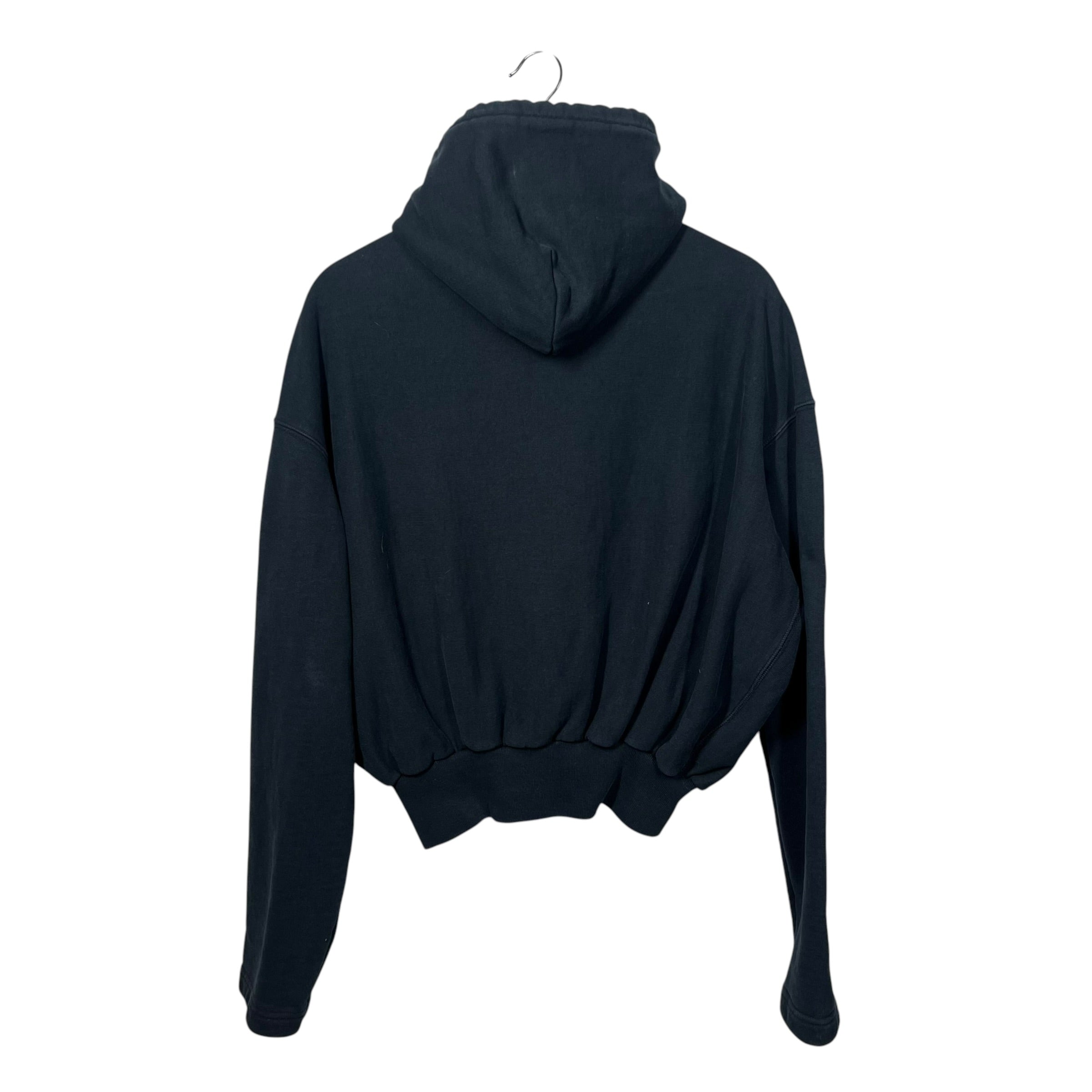 VETEMENTS/Champion/Hoodie/M/Cotton/Black/SS17 Small fit Zip-up view 2