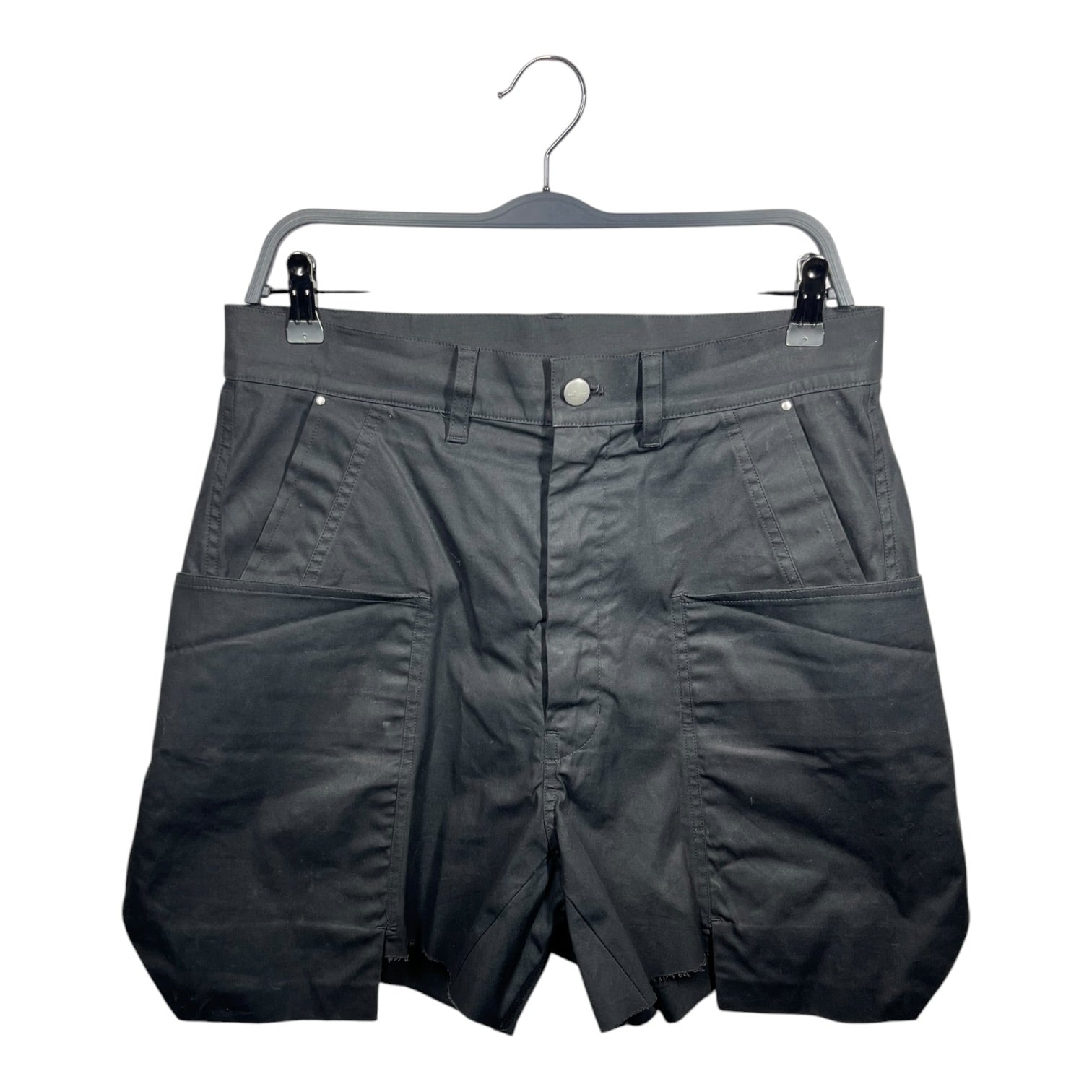 Rick Owens/Shorts/29/Cotton/BLK/STEFAN CARGO SHORTS view 1