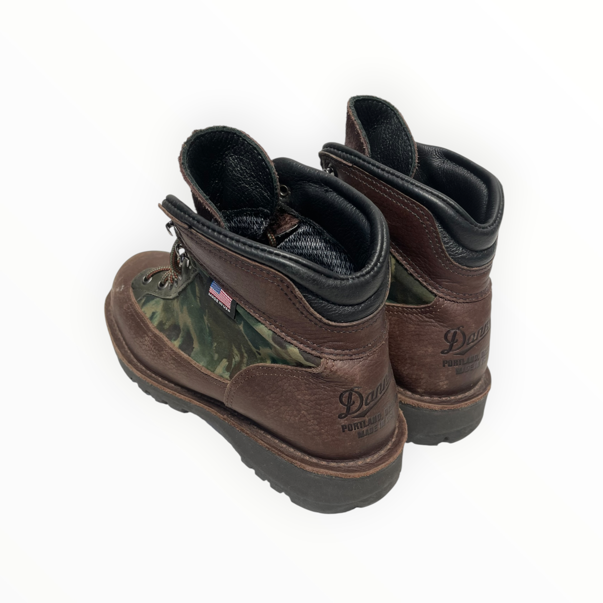 Danner/Lace Up Boots/US 8.5/Camouflage/Leather/BEG/ view 2
