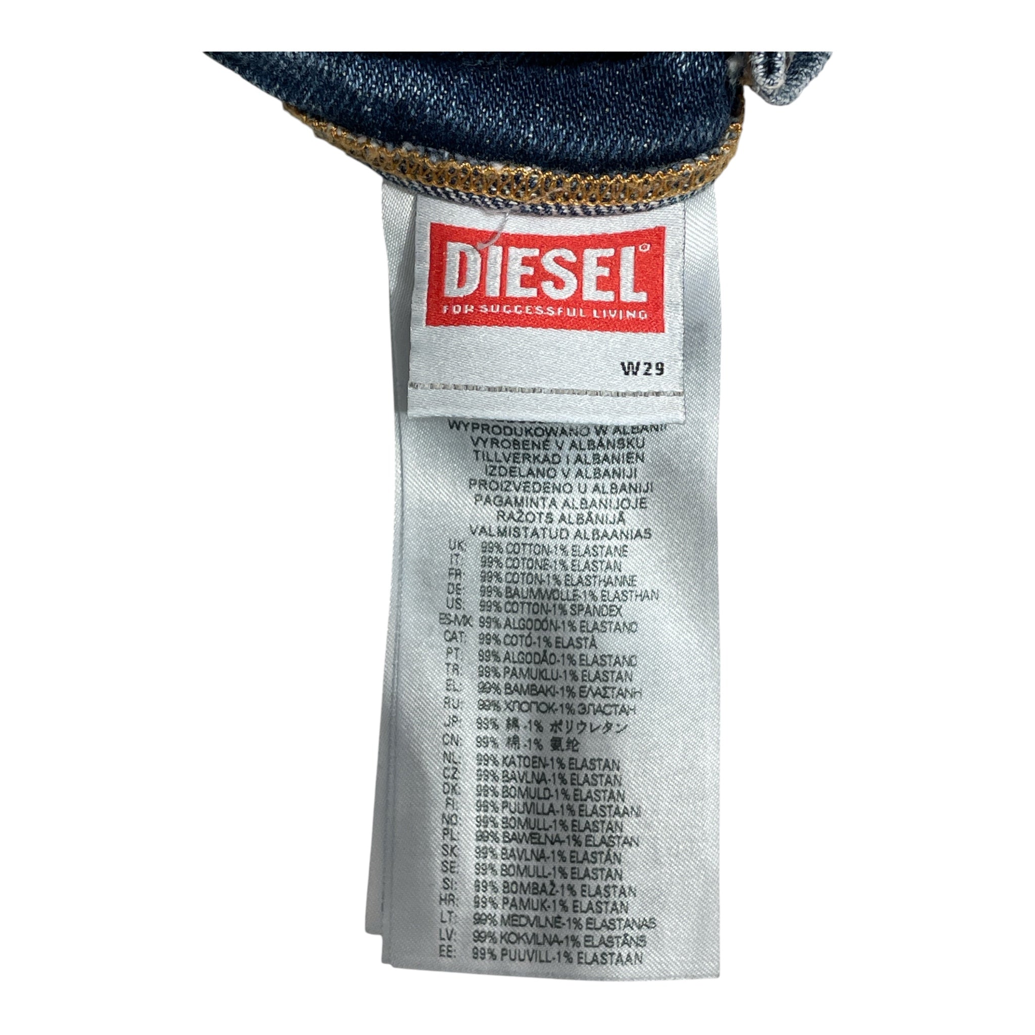 DIESEL/Straight Pants/29/Denim/BLU/D-Ark Jeans view 3