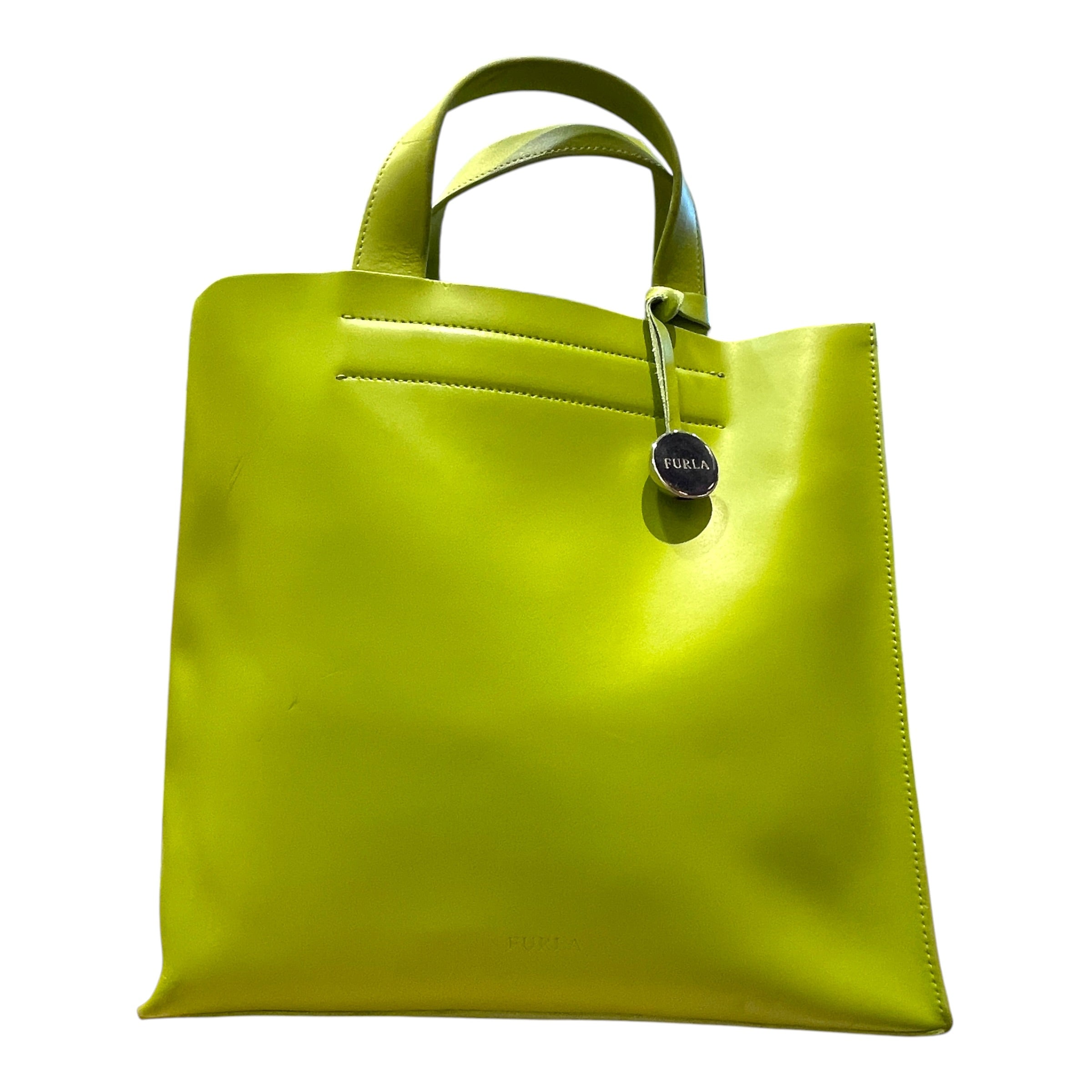 FURLA/Tote Bag/Monogram/Leather/GRN/Leather Tote view 1