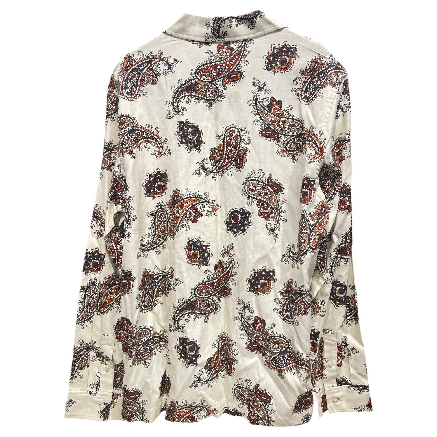 KITH/LS Shirt/S/Cotton/CRM/Floral Pattern/Orange Paisley view 2