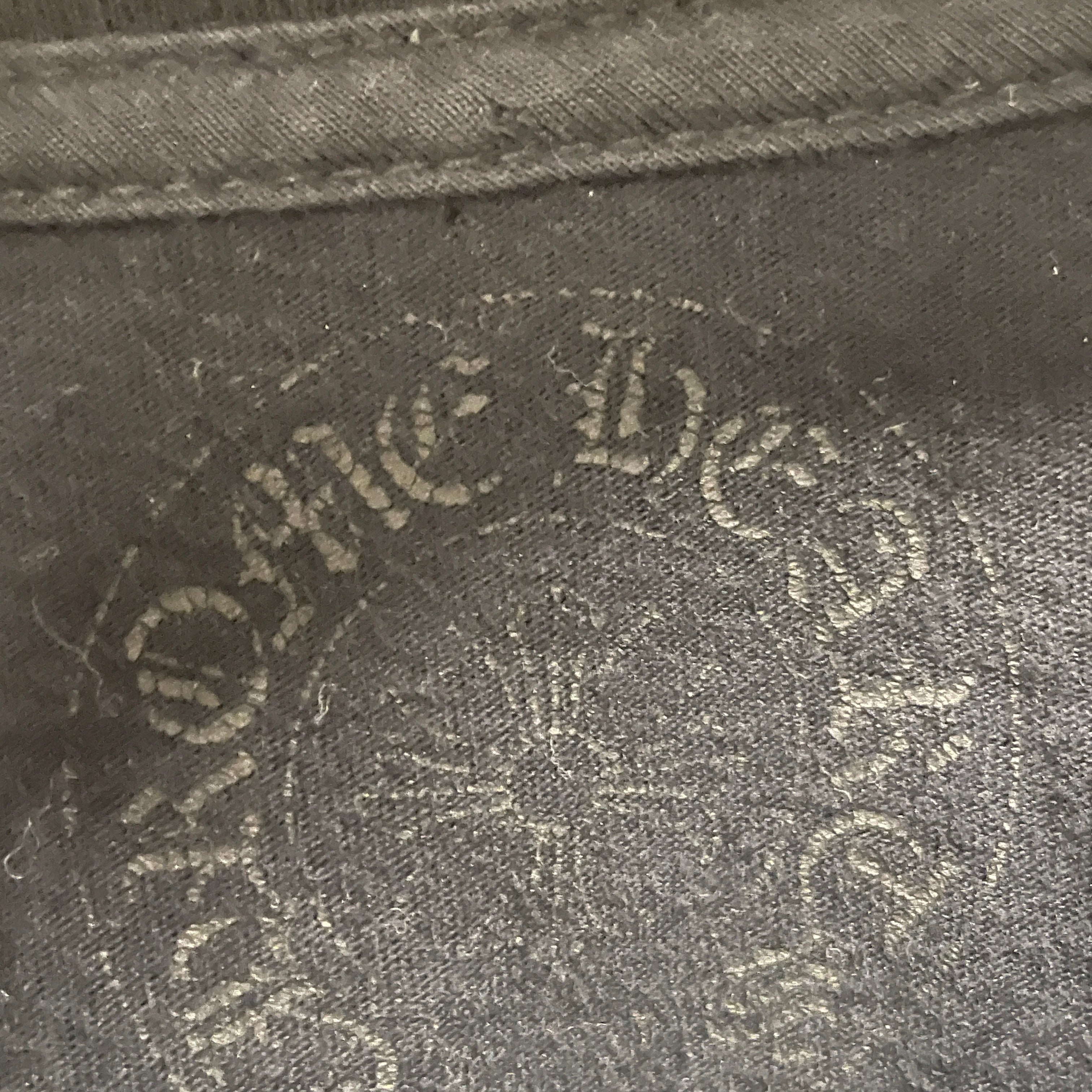 CHROME HEARTS/T-Shirt/L/Cotton/BLK/FOTI/ WINGED SKULL view 3