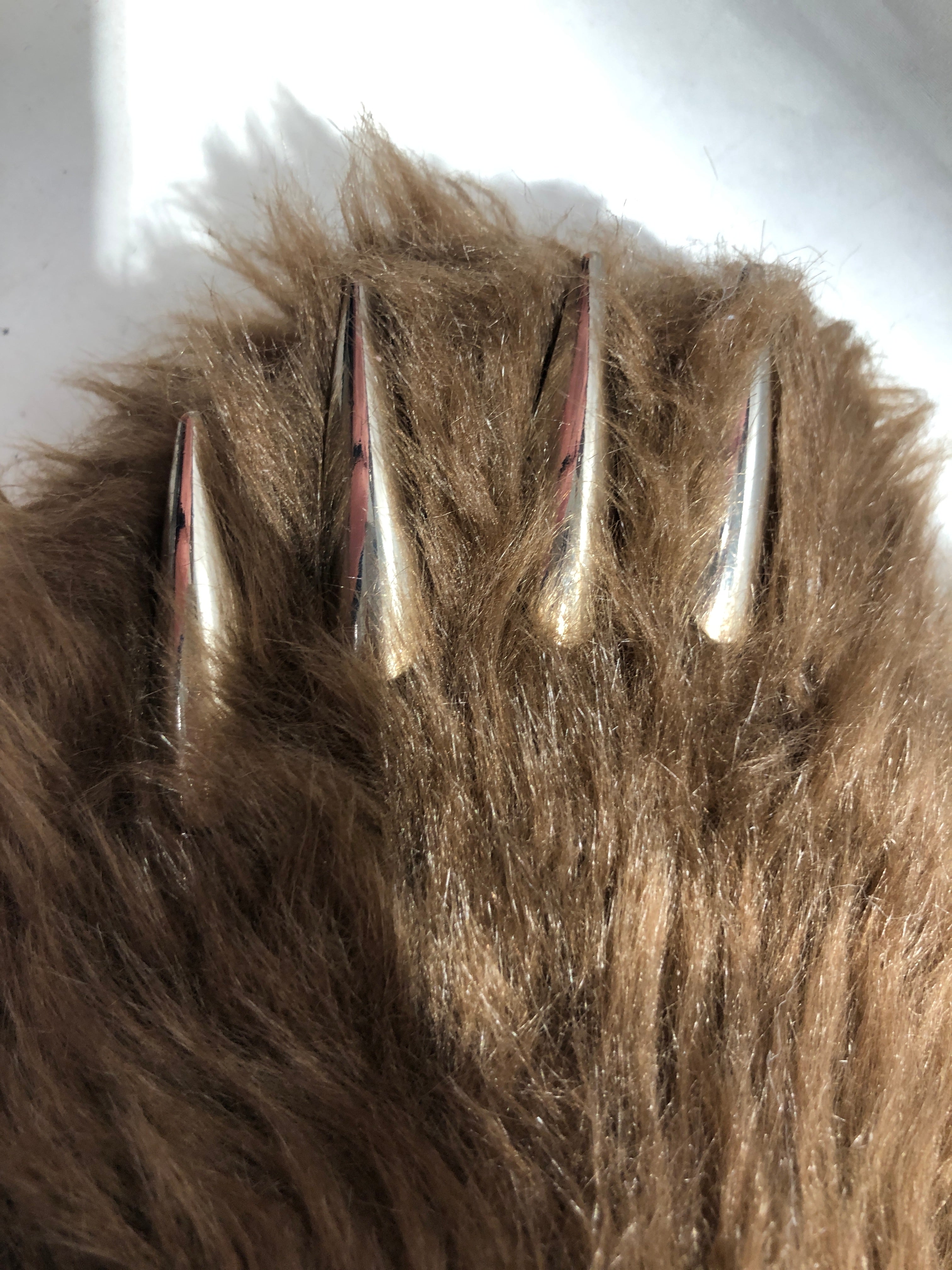 Bravest Studios/Sandals/US 12/Fake Fur/BRW/ view 4