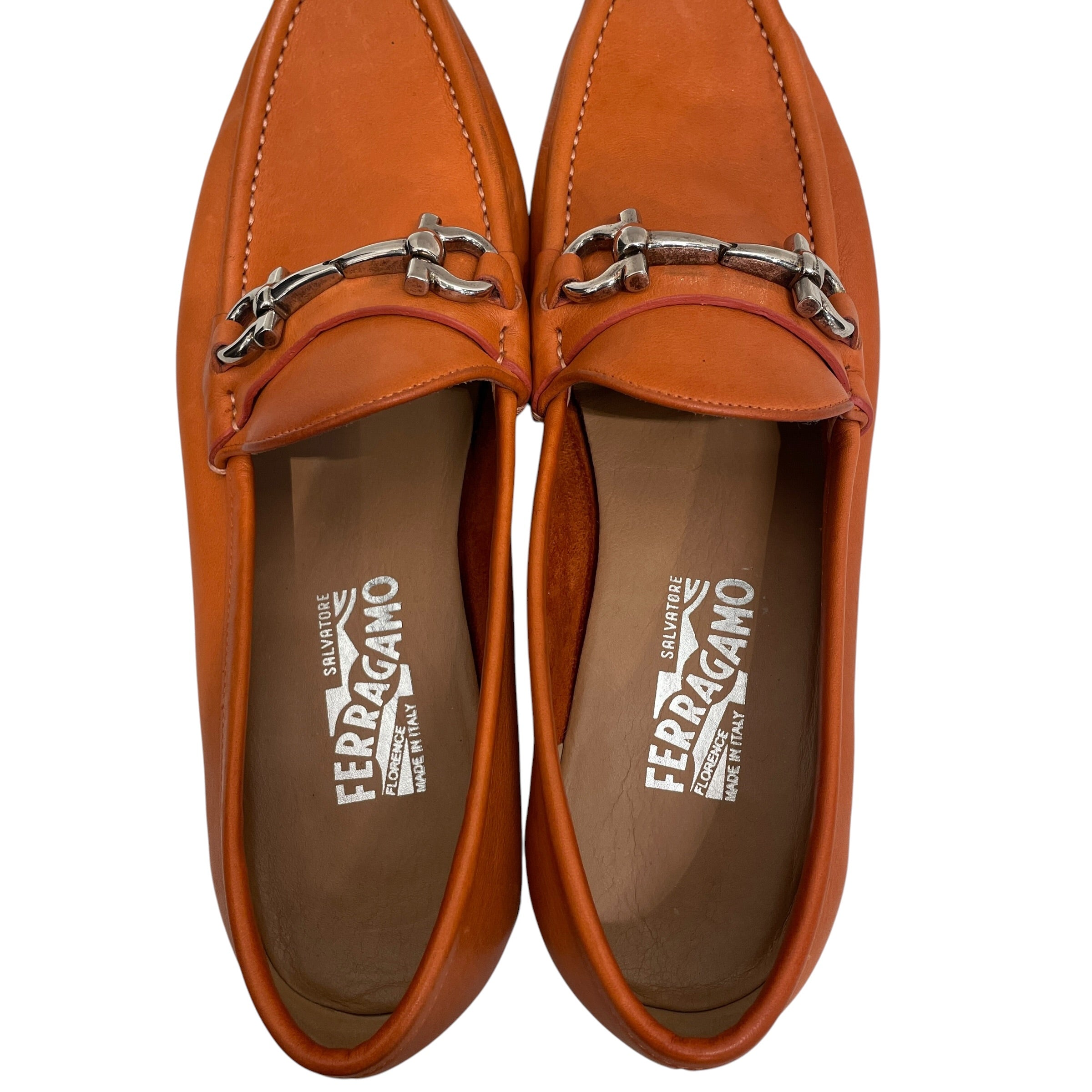 Salvatore Ferragamo/Dress Shoes/US 9/Leather/ORN/LOAFER HORSEBIT BUCKLE view 3