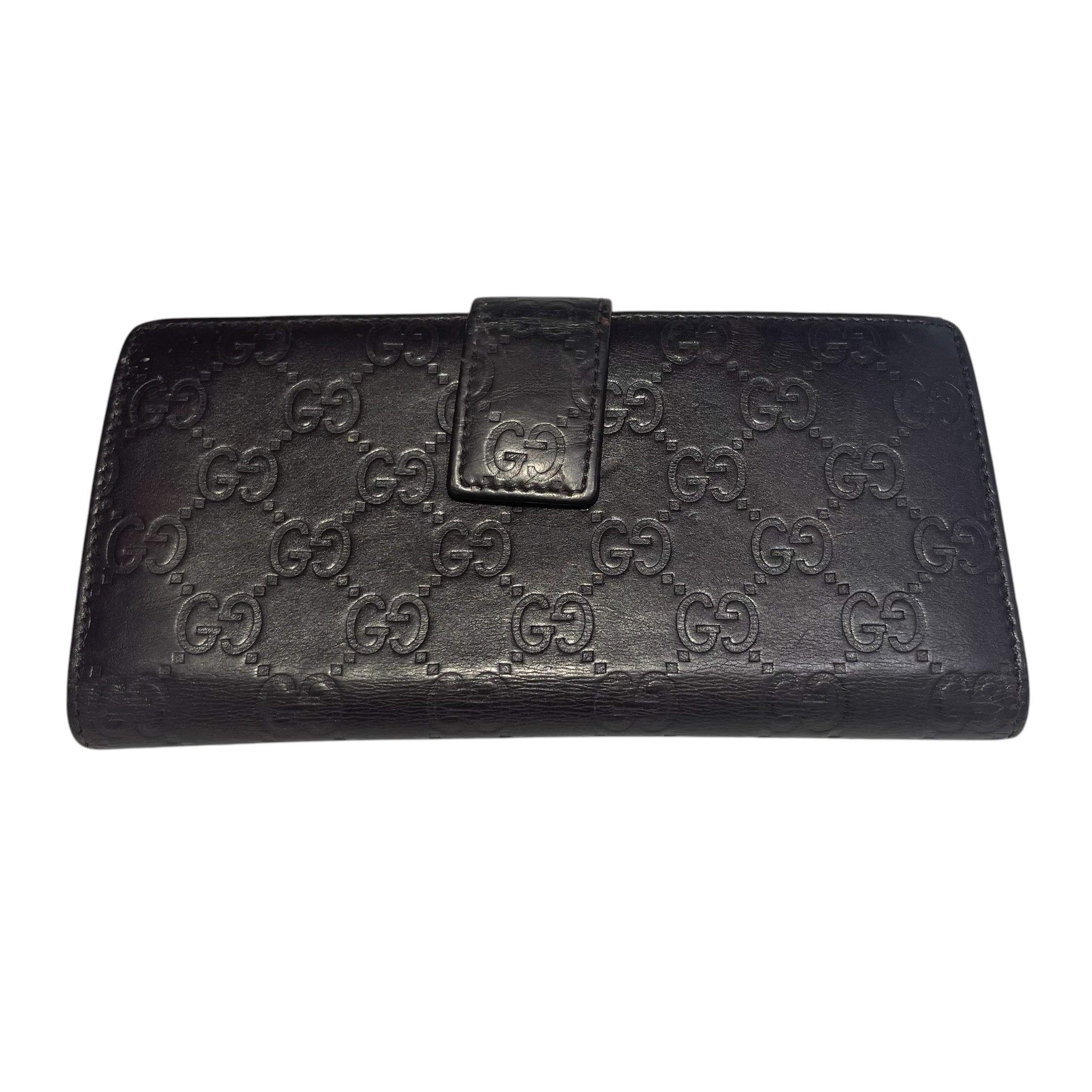GUCCI/Long Wallet/Leather/BRW/CHARISMA WALLET W BOW view 2