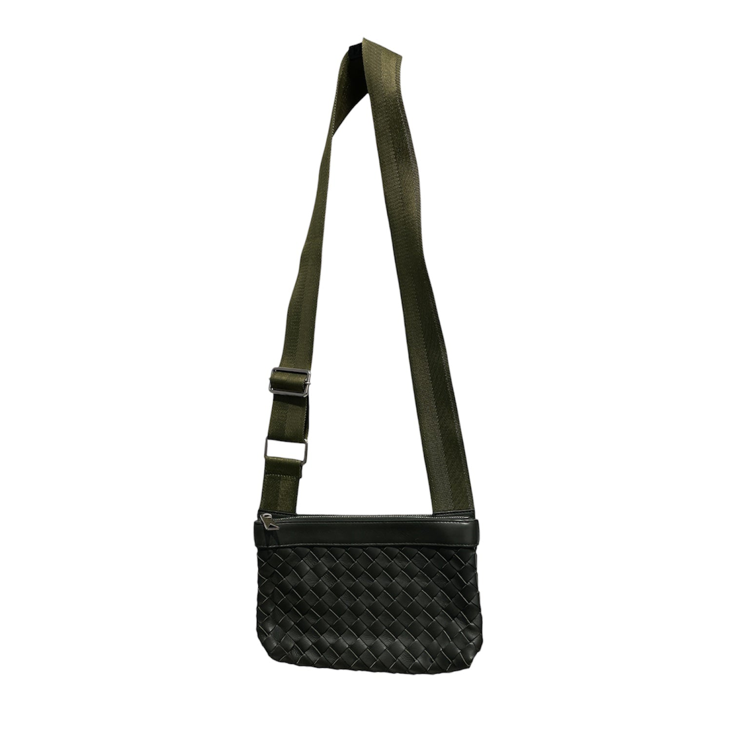 BOTTEGA VENETA/Cross Body Bag/Leather/BRW/INTRECCIATO DUO BAG BROWN view 2
