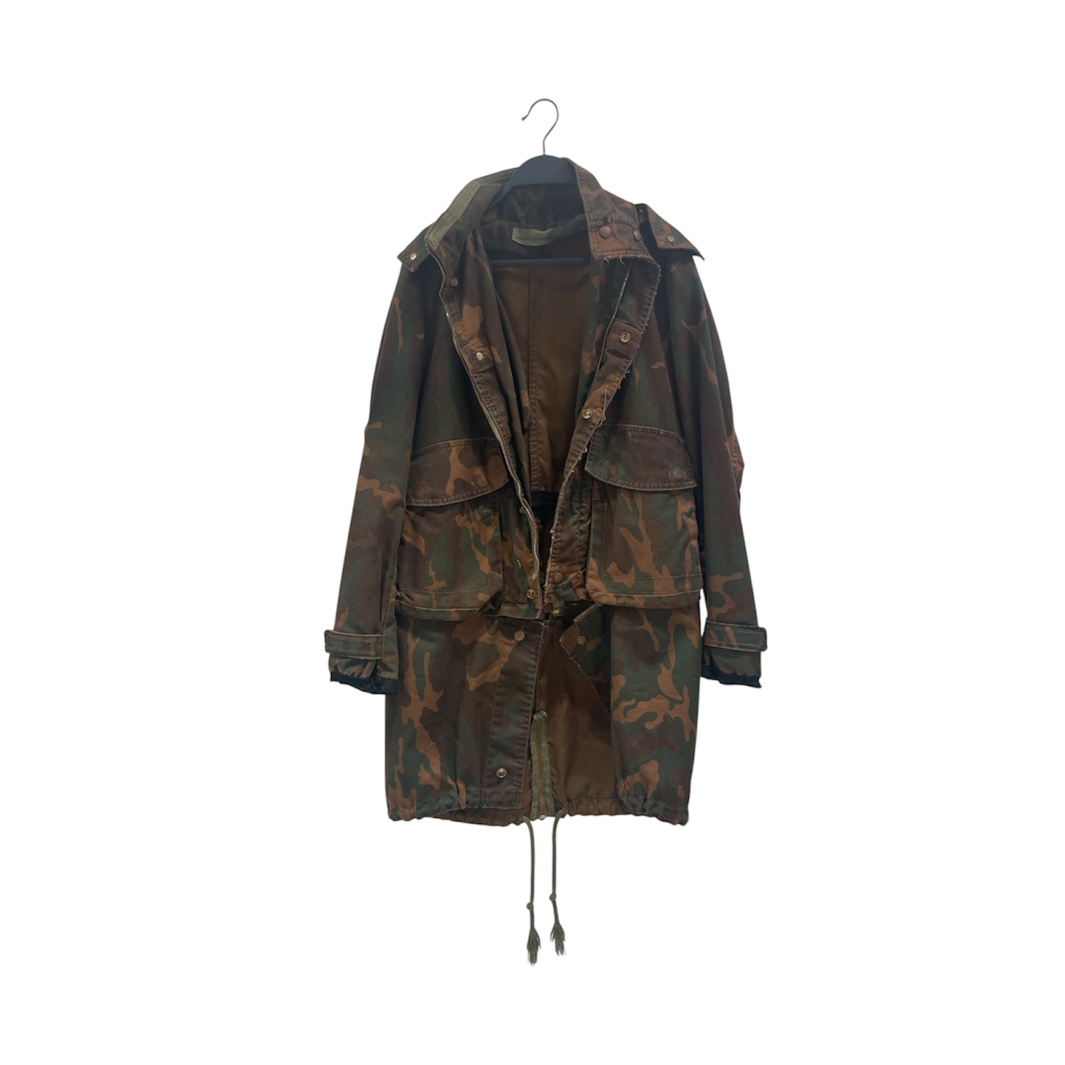 GOLDEN GOOSE/Tailored Jkt/XS/All Over Print/Cotton/GRN/CAMO #G15D039.A4 view 1
